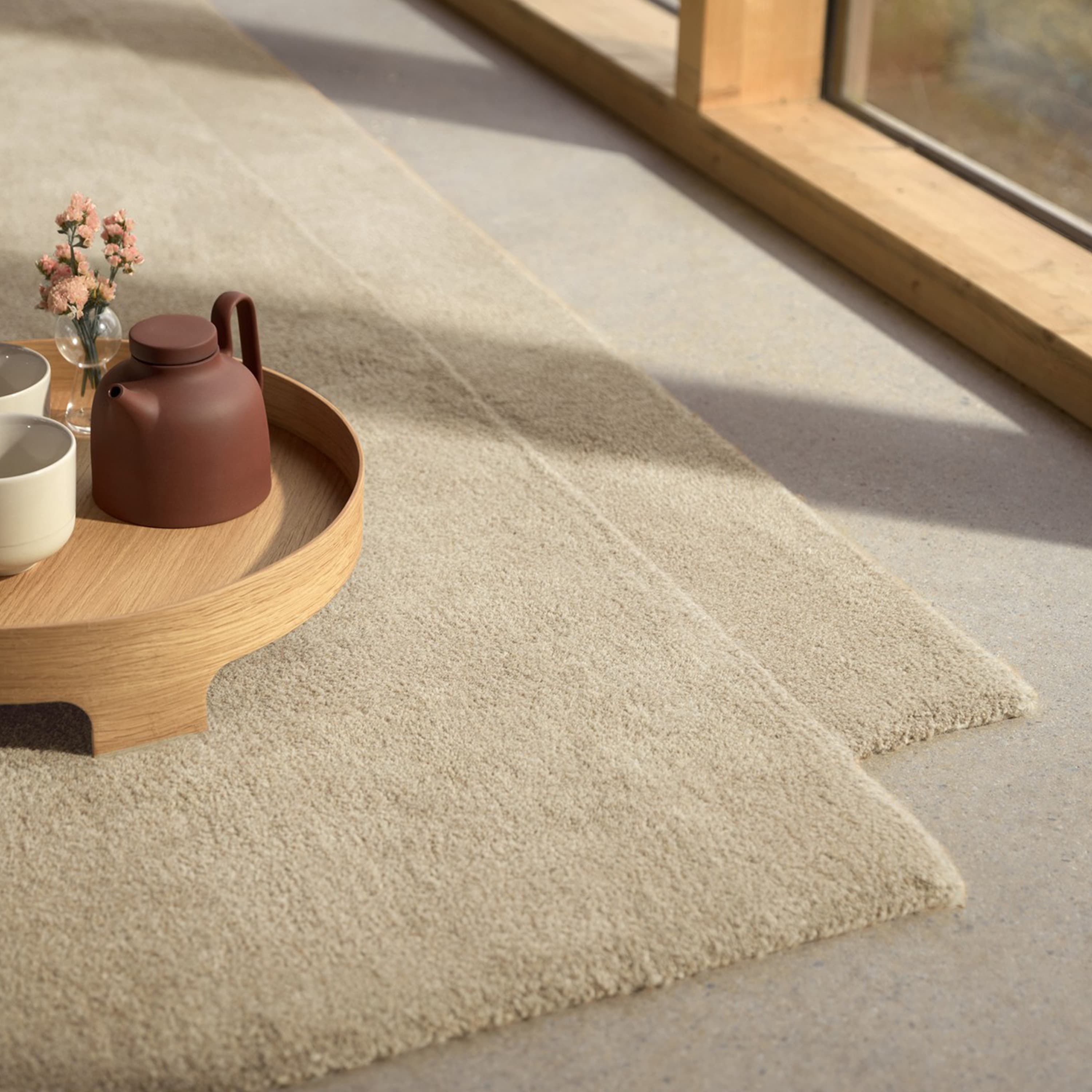 Level Ullmatta Beige 250x350