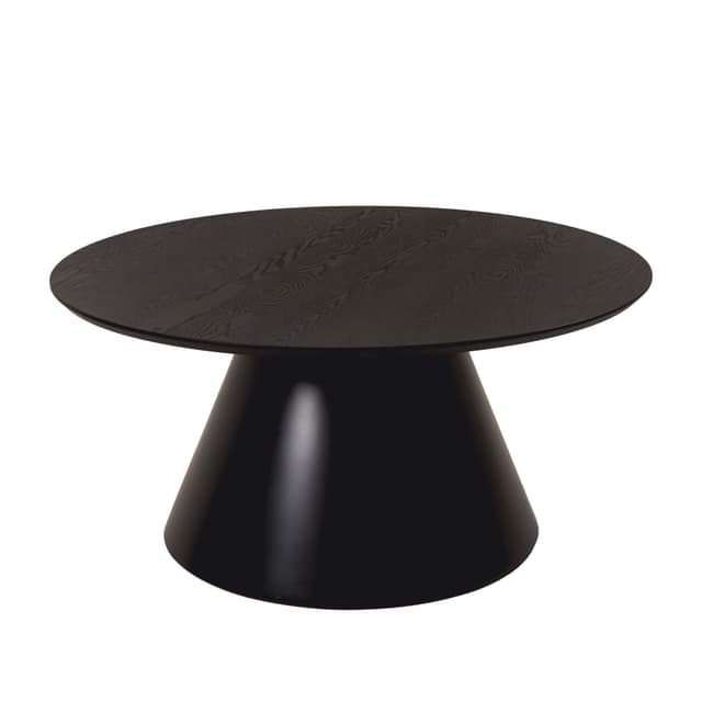 Myra Couchtisch Schwarz Ø110