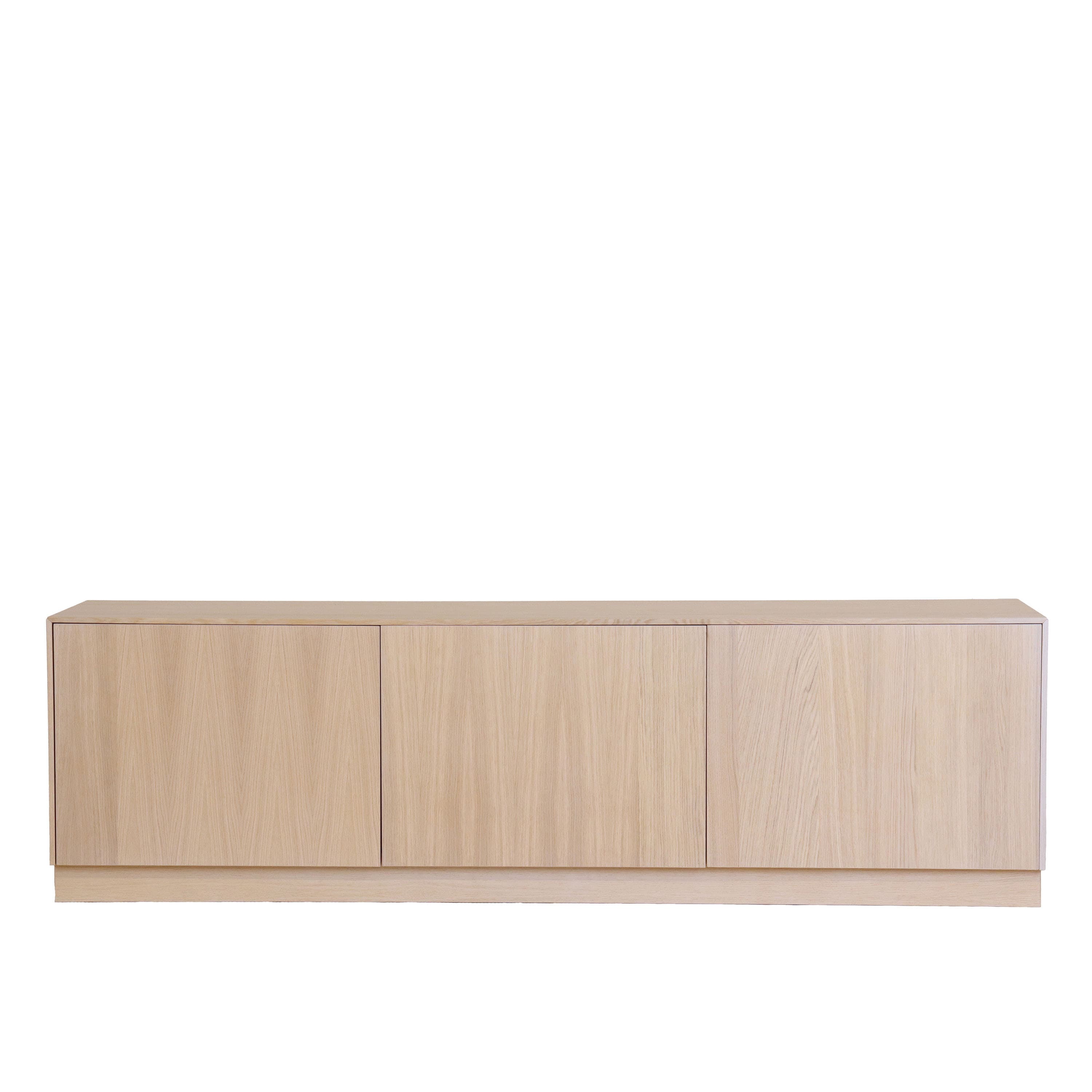 Esme TV-Bank Weißgeölte Eiche 178 cm