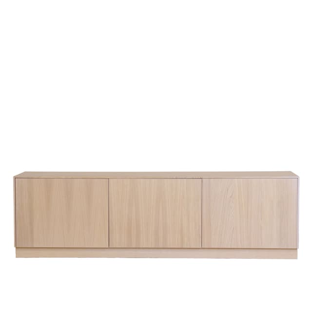 Esme TV-Bank Weißgeölte Eiche 178 cm