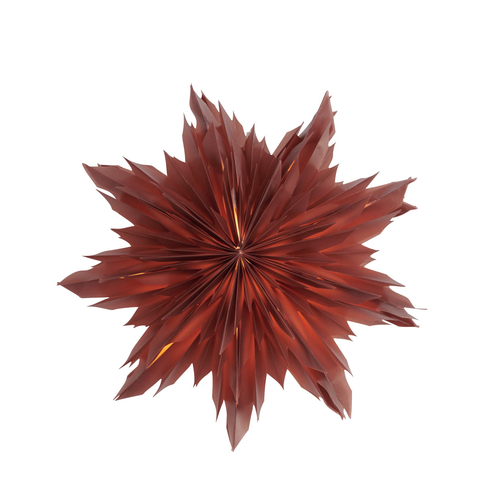 Oslo Weihnachtsstern Rot Ocker 44cm