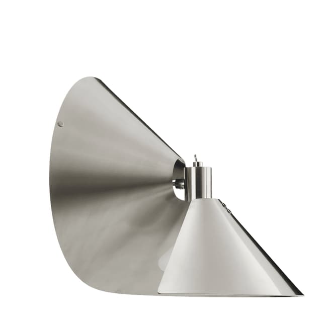 Peel Wall Lamp Brushed Stainless Steel