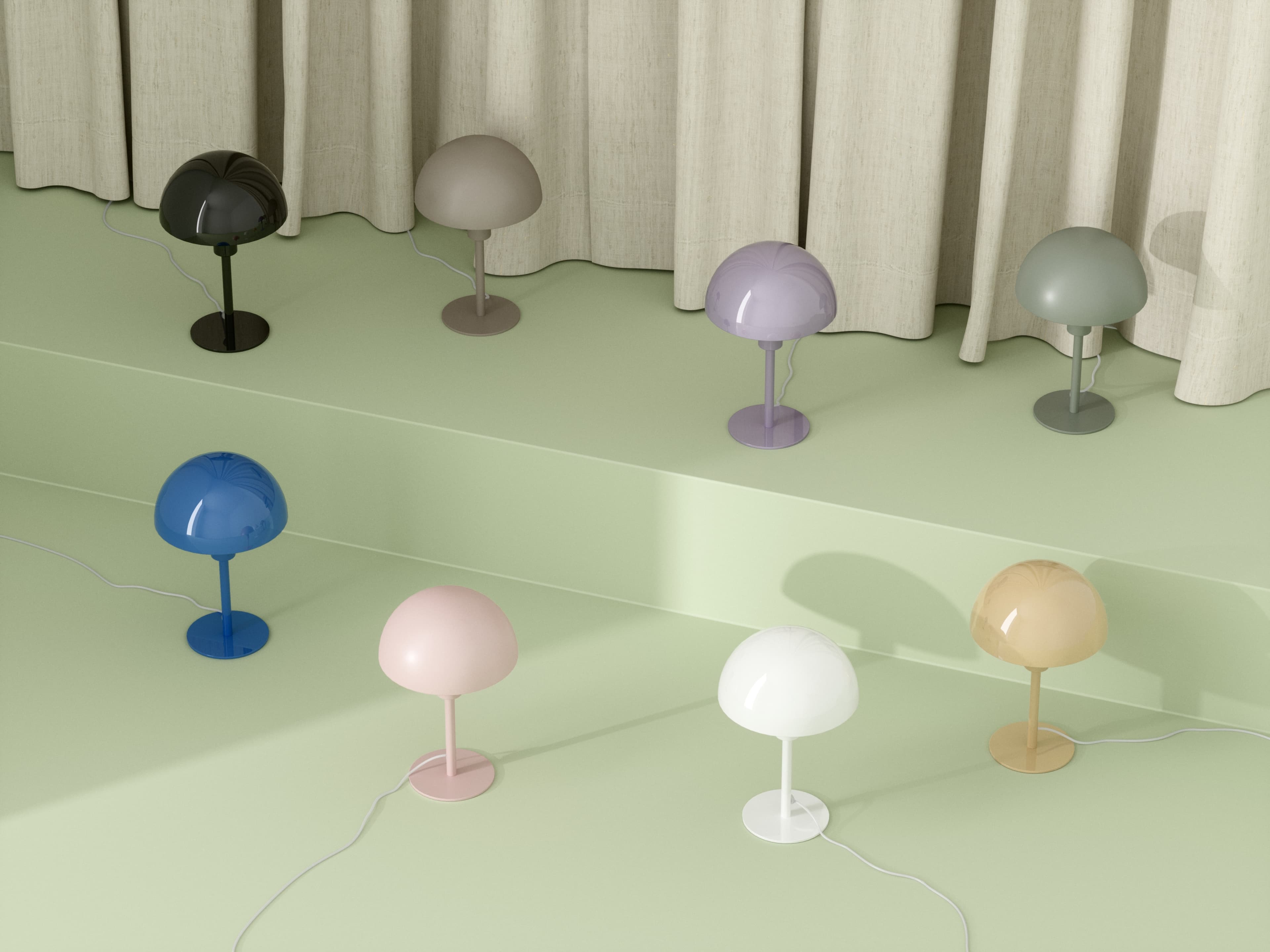 Ellen Mini Mini Table Lamp Dusty Green