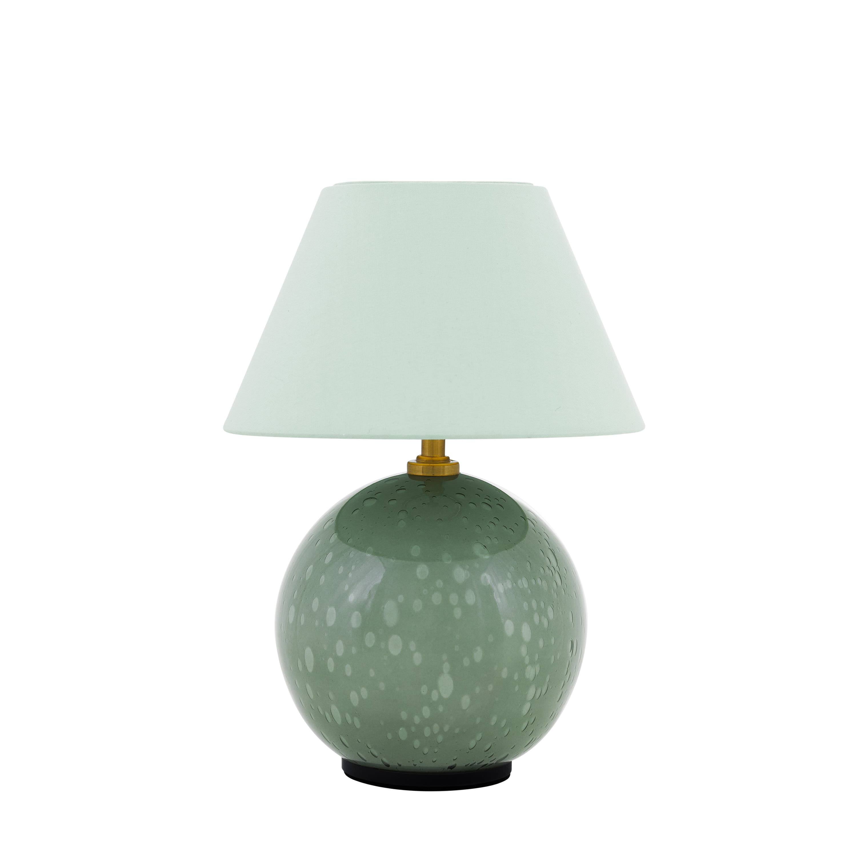 Iris Portable Table Lamp Green 16cm