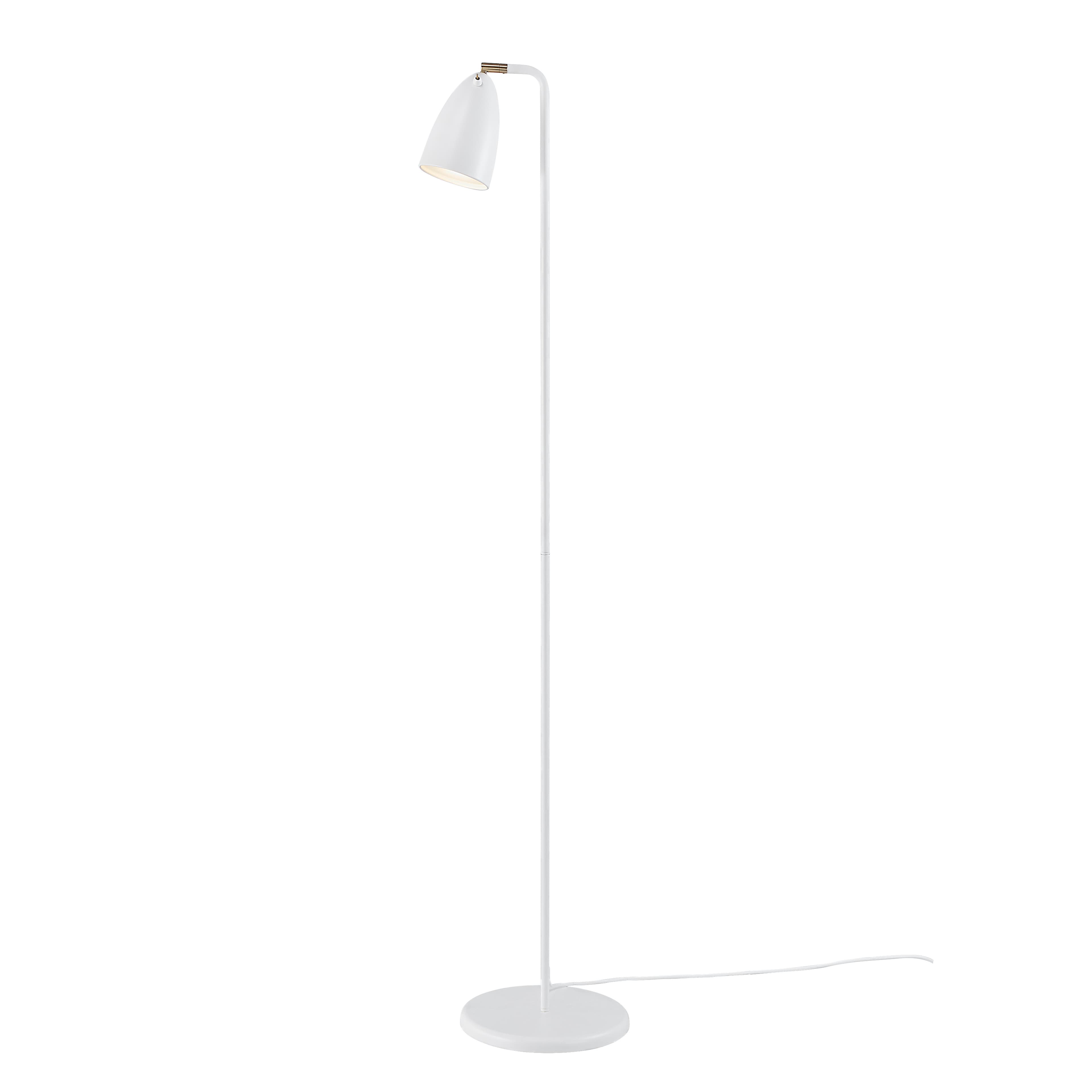 Nexus 2 Stehlampe Weiß/Telegrau