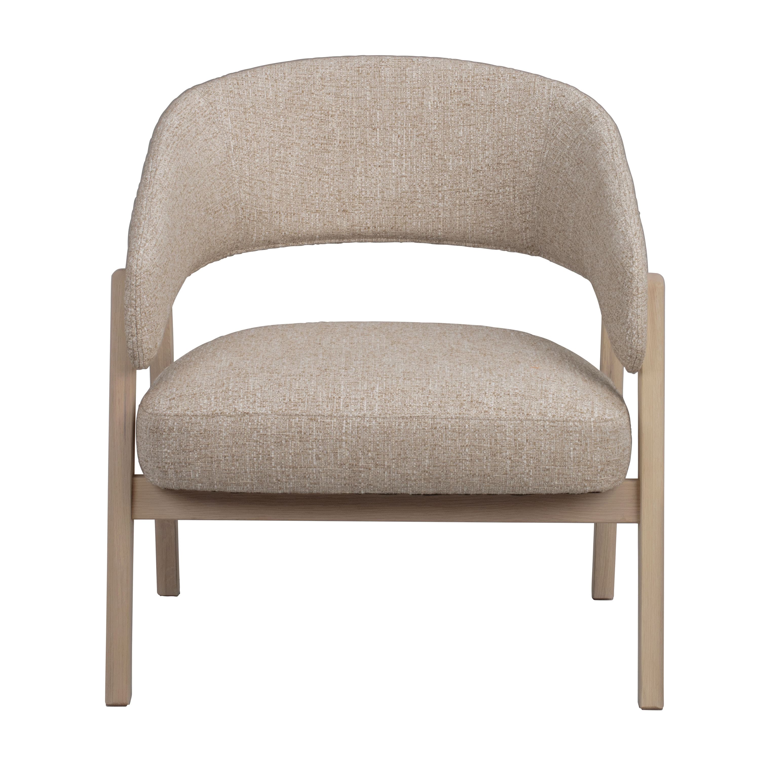 Barnaby Loungestol Ljusbeige/Vitpigmenterad Ek