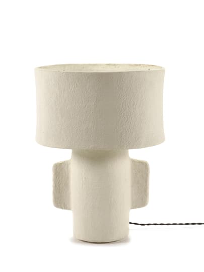 Earth 01 Table Lamp White Small