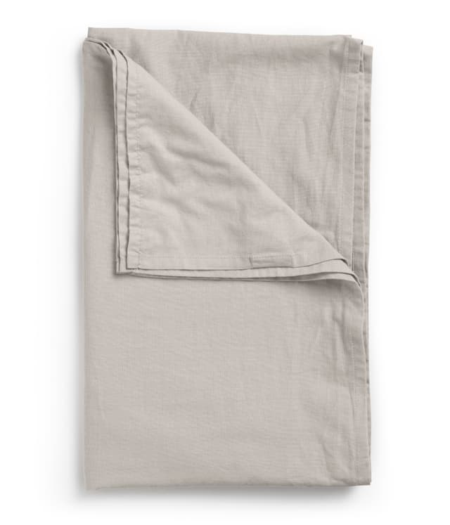Baby Crib Flat Sheet Pebble
