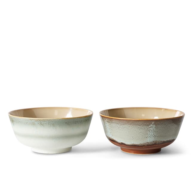 70s Ceramics Ramen-Schale Verge 2-pack