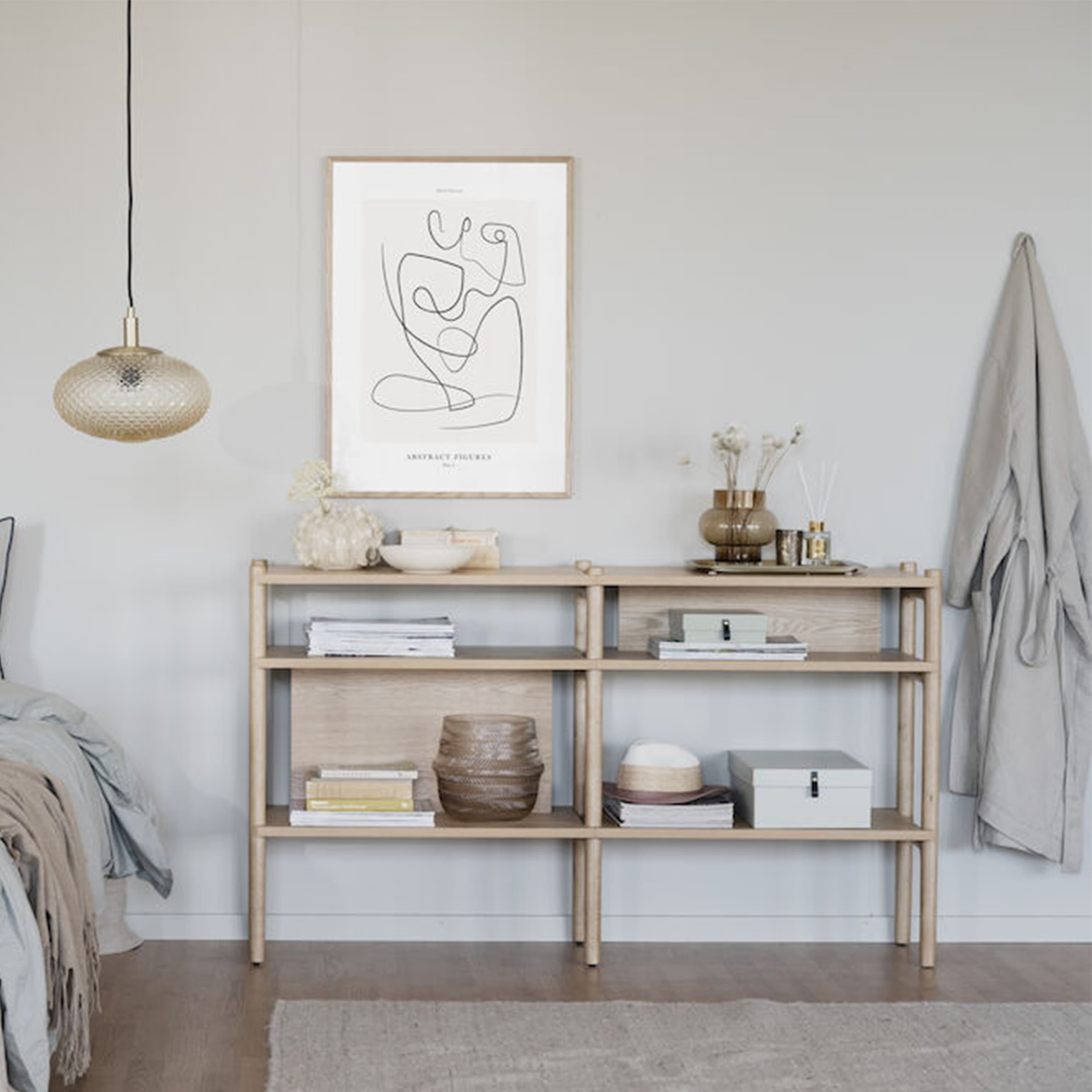Holton Shelf Oak 140x81cm