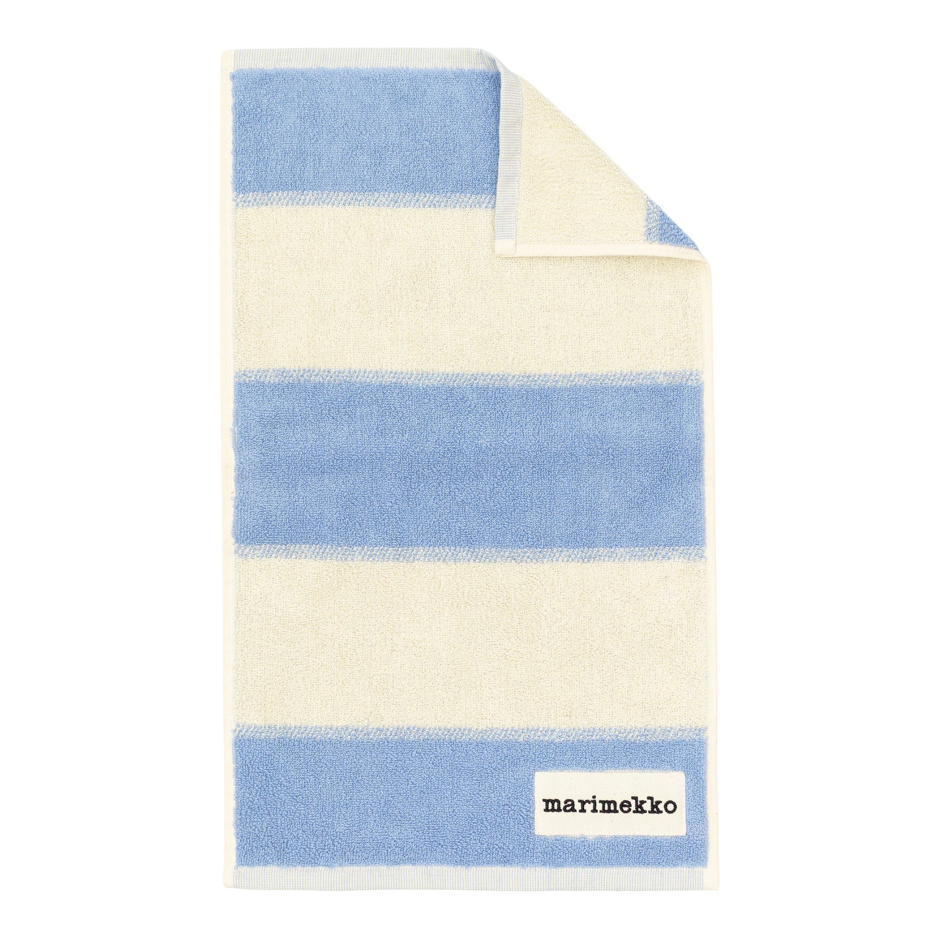 Galleria Handtuch Hellblau/Melon 30x50