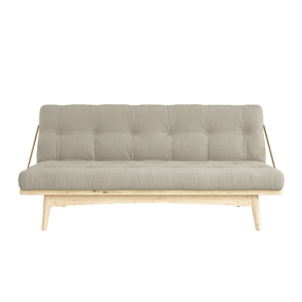 Folk Schlafsofa Natur/Linen 190cm