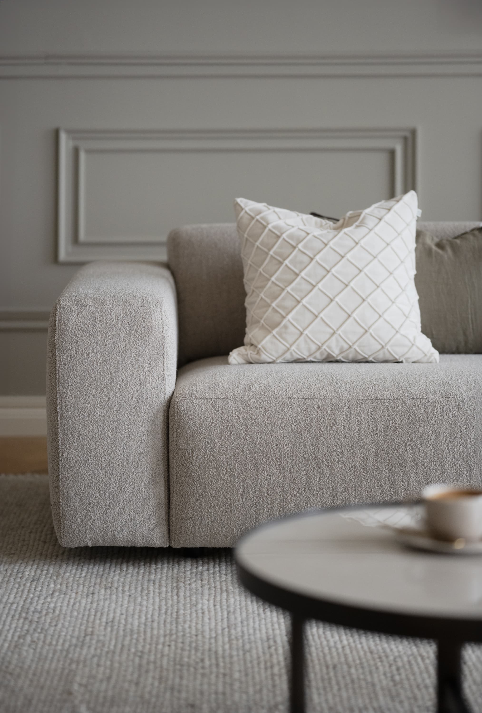 Willard 3+3-Sitzer Ecksofa Hellbeige 297x297