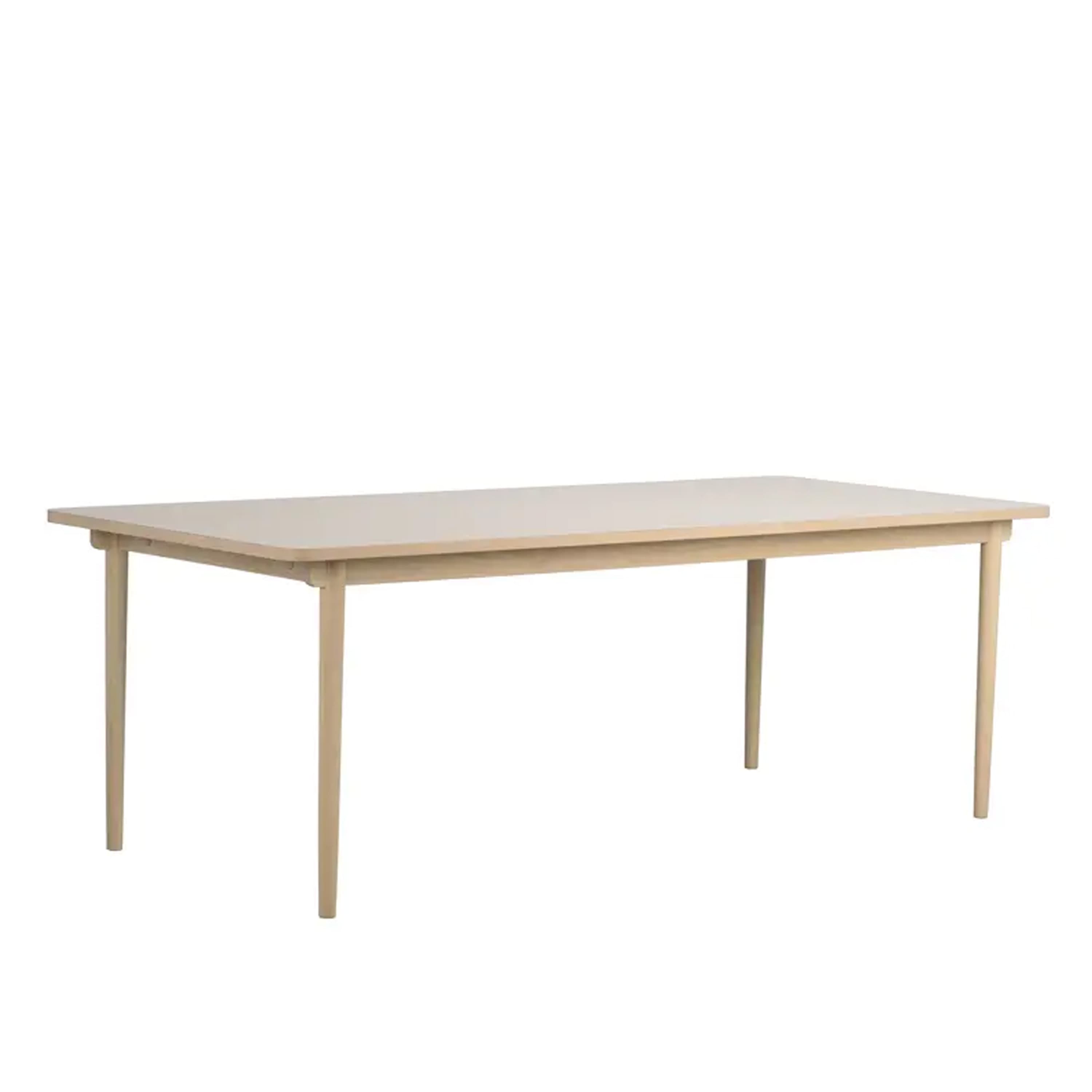 Fairmount Esstisch Beige/Weiß pigmentierte Eiche 220x95