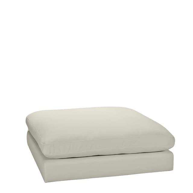 Capri Fussbank Beige 120x115