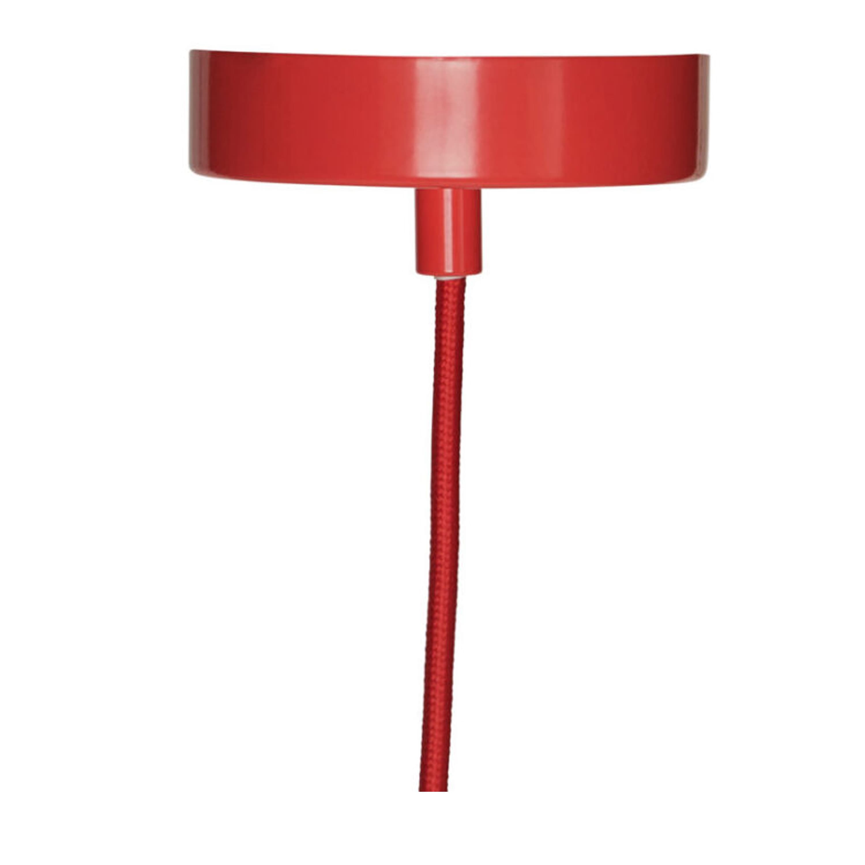 Chand Deckenlampe Natur/Rot