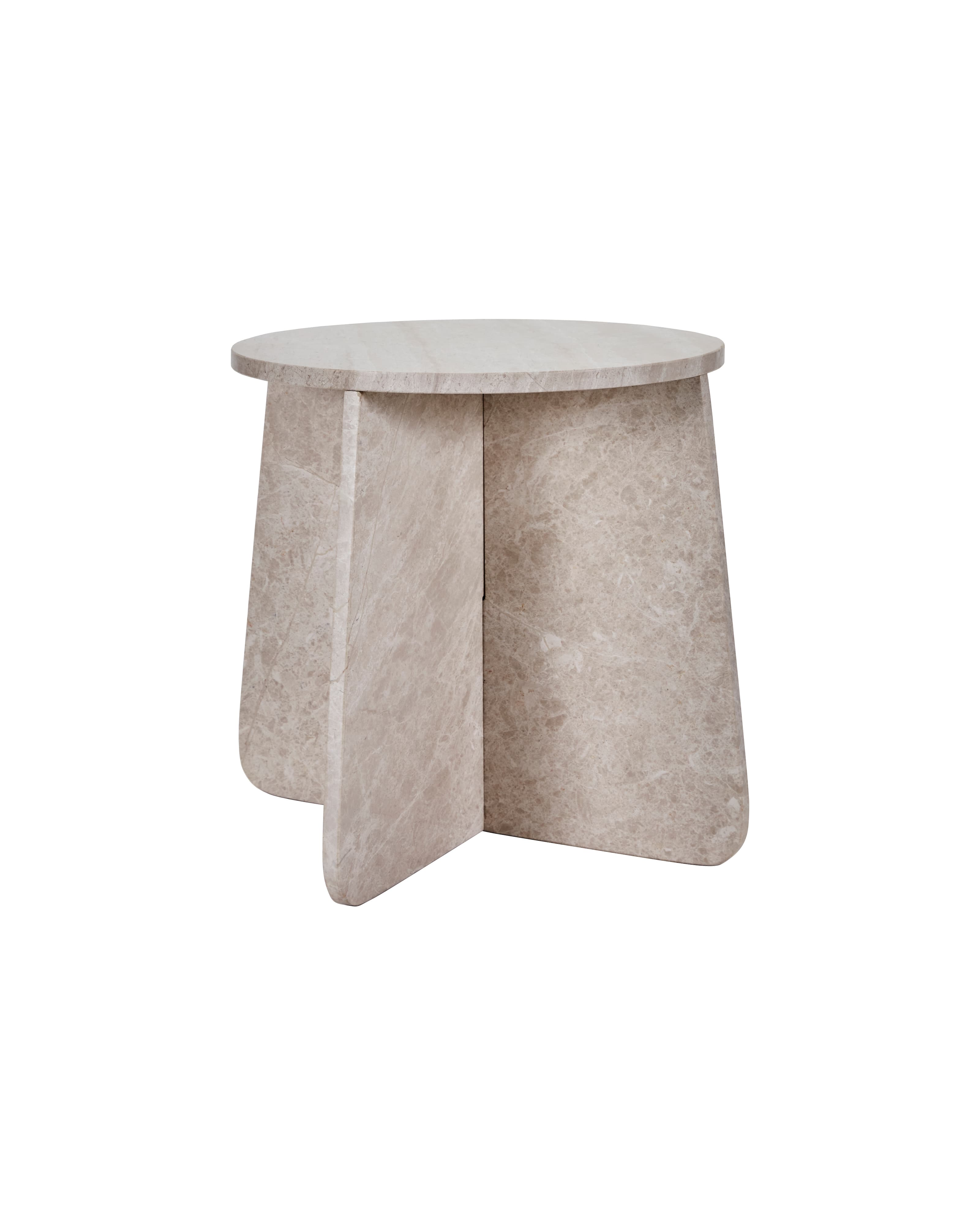 Marb Beistelltisch Marmor Beige