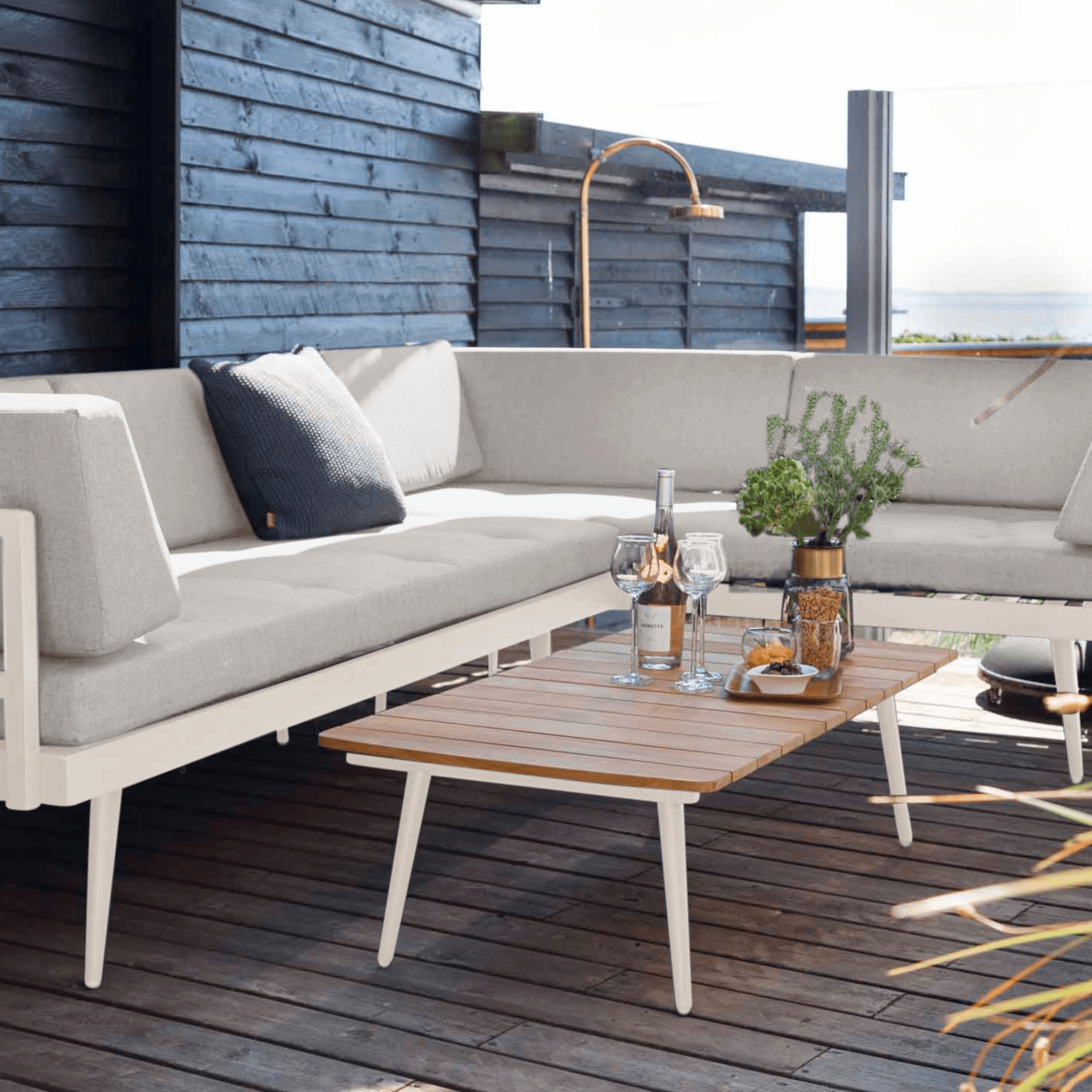 Rio Sofa Sandy Grey/Sand