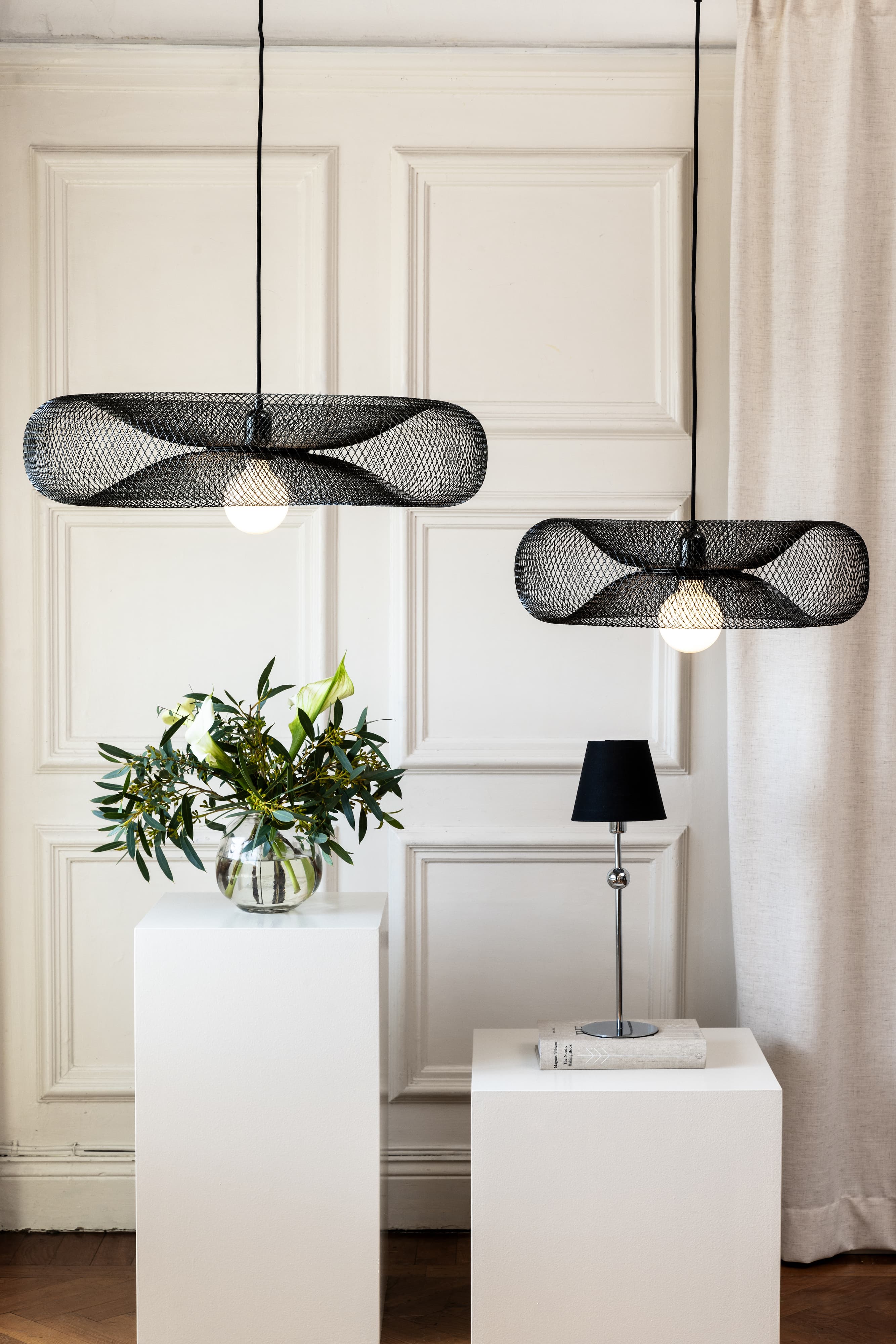 Torus Deckenlampe Schwarz Ø50