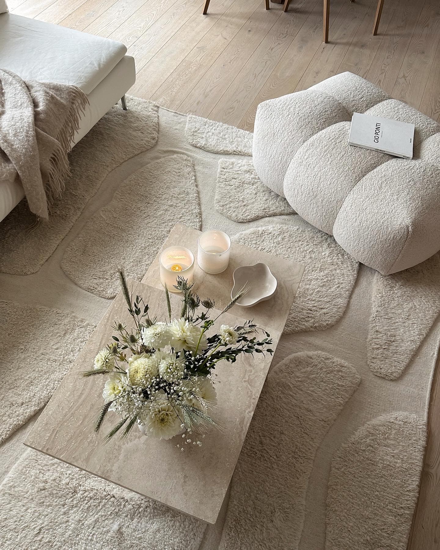 Vienna Wollteppich Offwhite 170x230