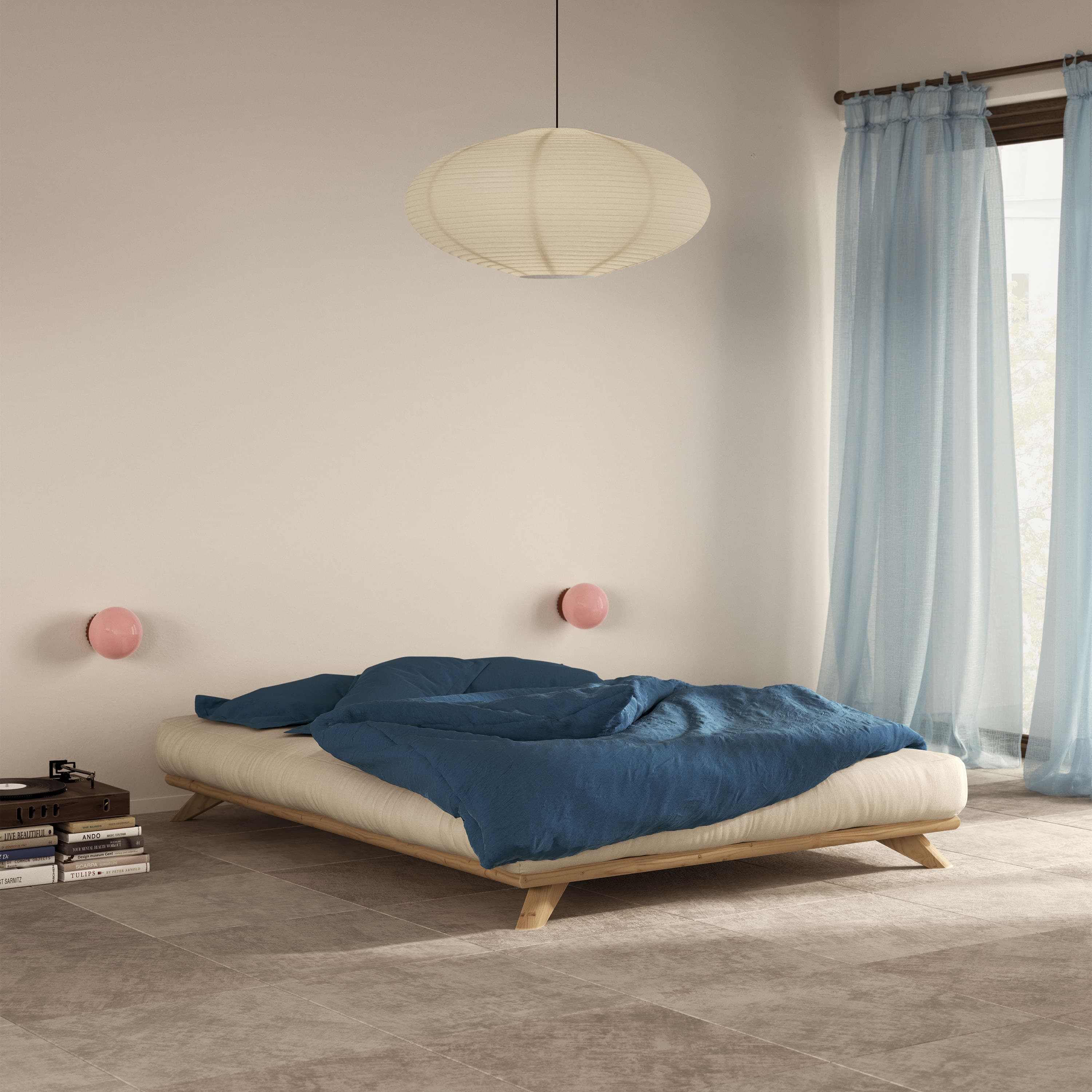 Senza Bettgestell Natur 160cm