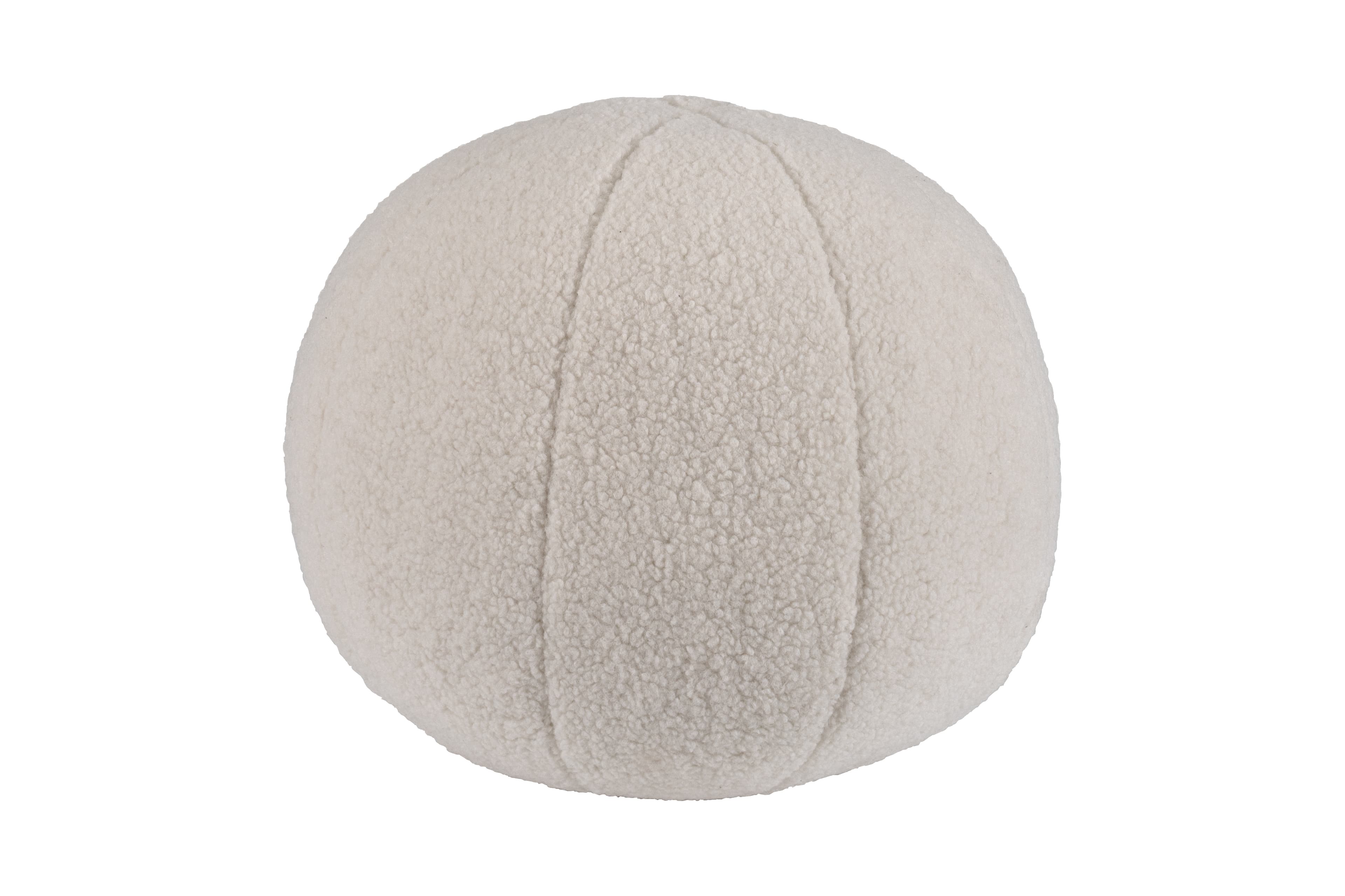 Sphere Zierkissen Creme Teddy Ø36