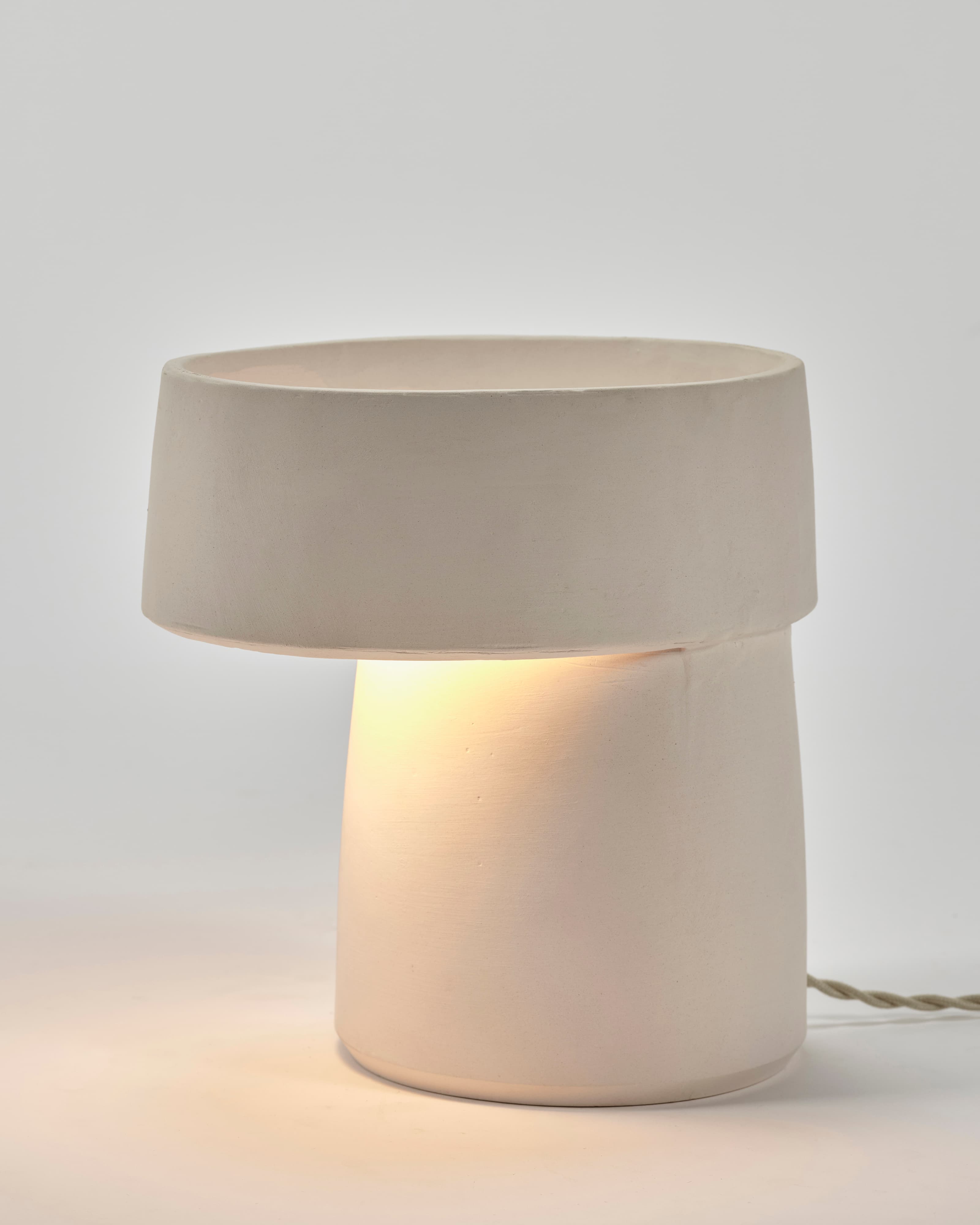 Romé Tischlampe Weiß