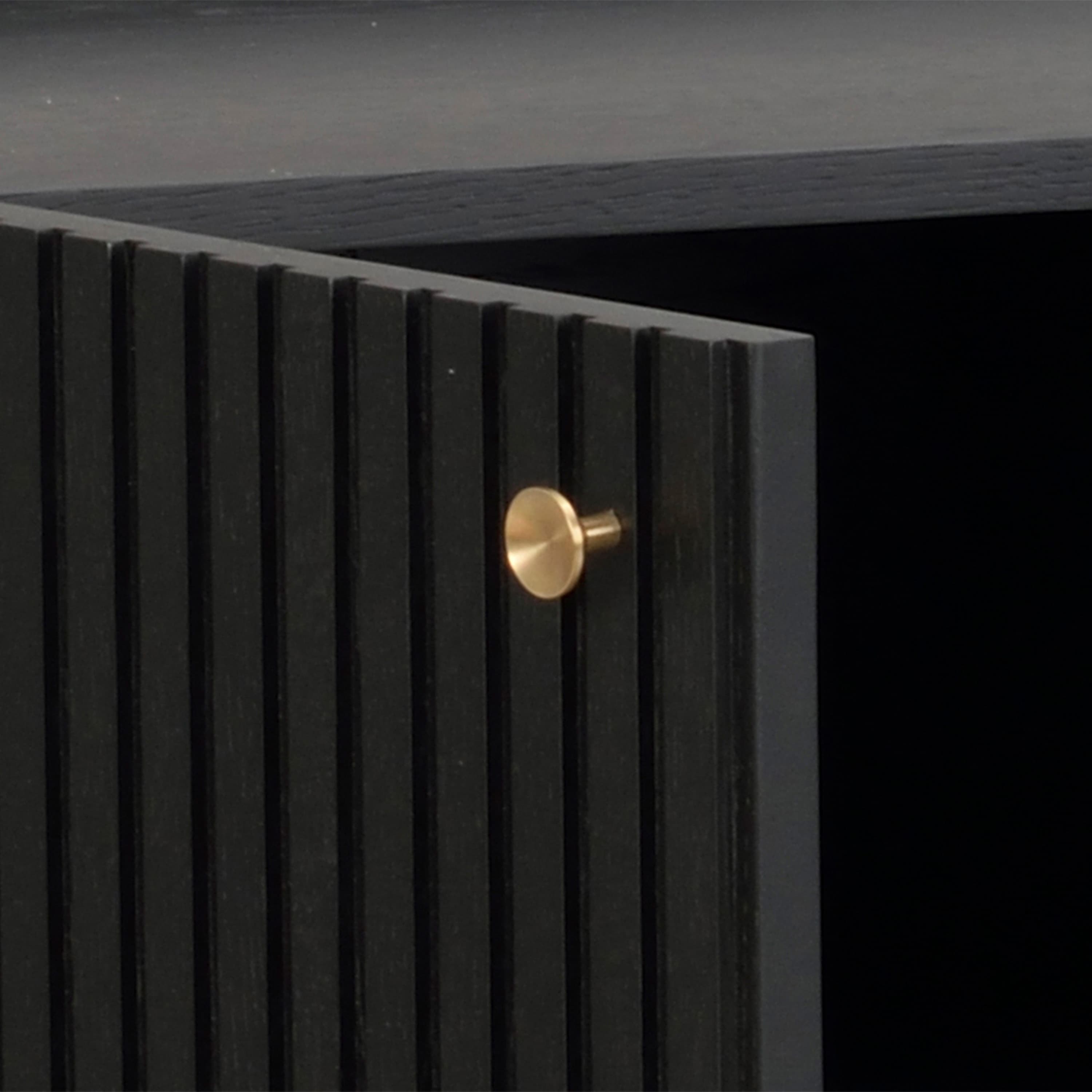 Halifax Sideboard Schwarz 160cm