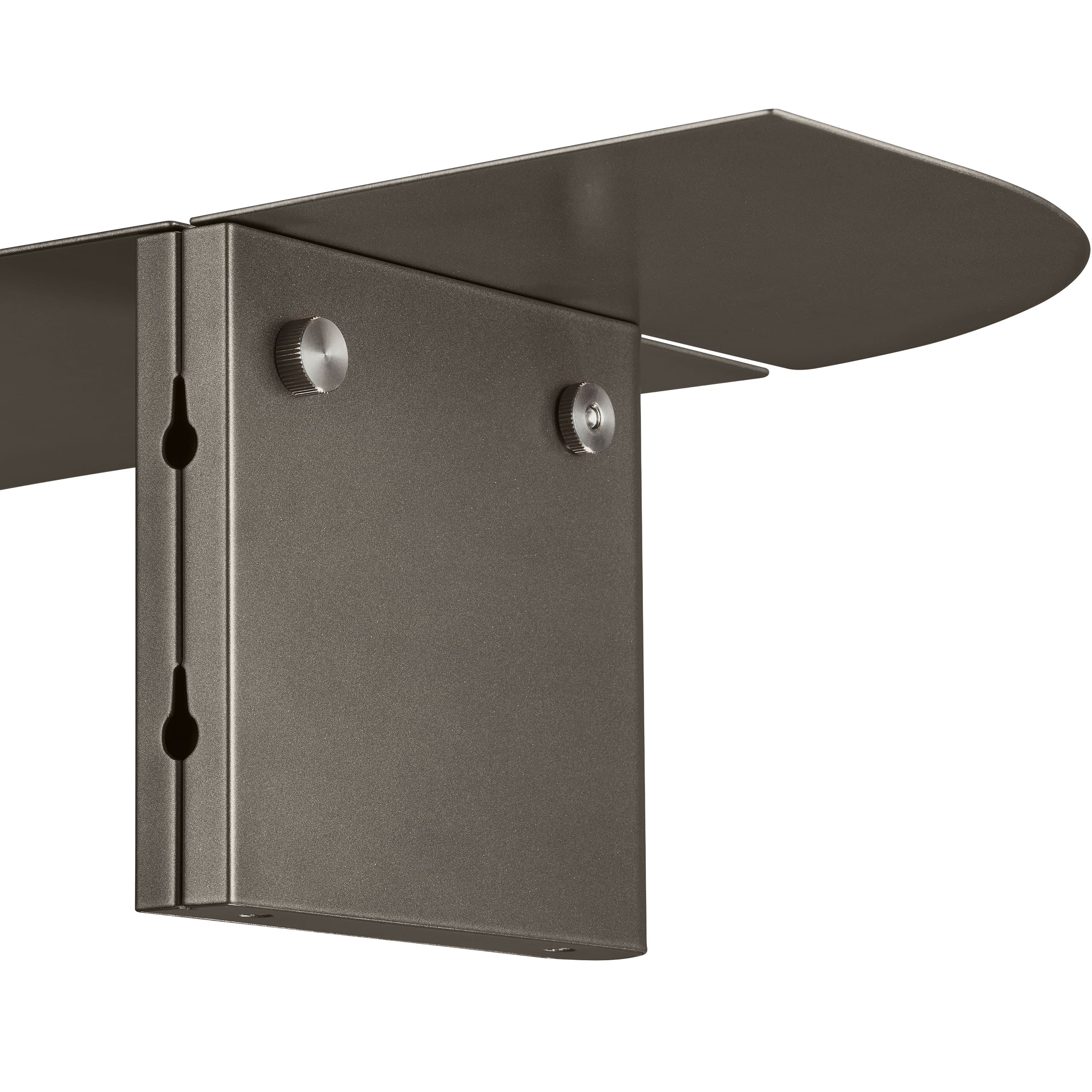 Oru Wall Shelf Burned Metal 14x30