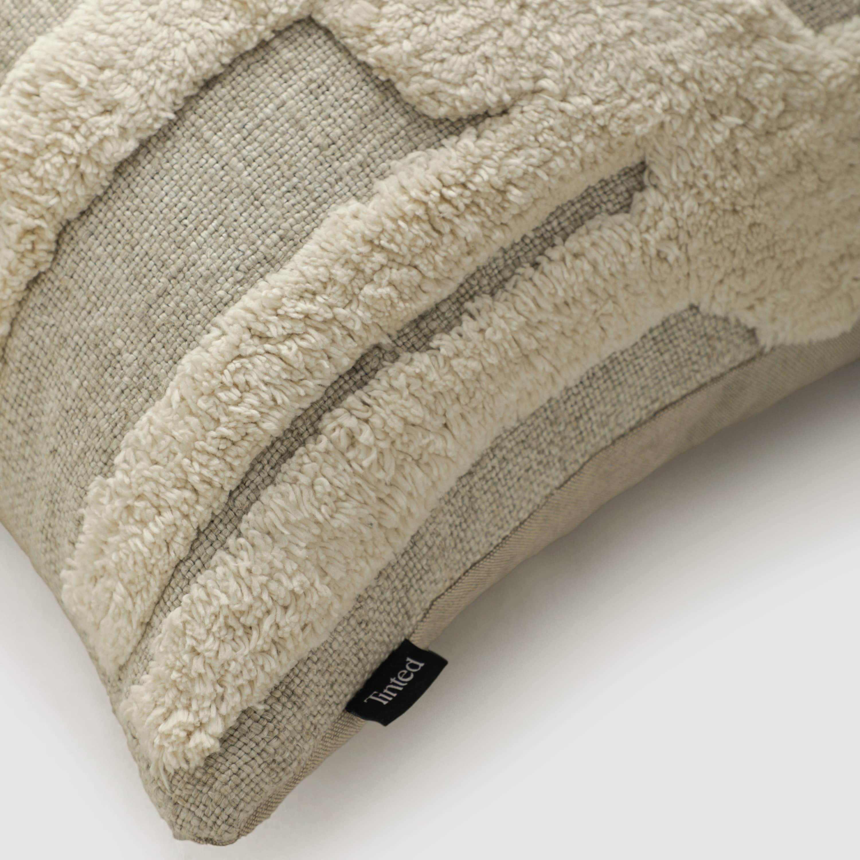 Eksand Zierkissen Offwhite 50x50