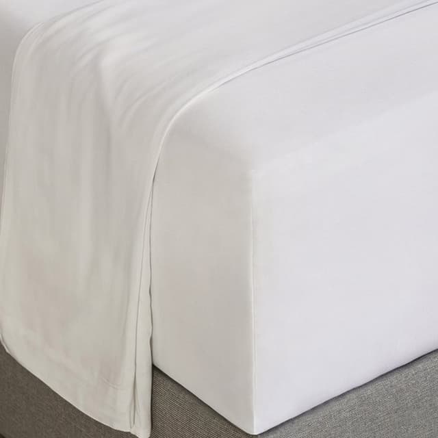 Bambu Bettlaken Weiß 180x270