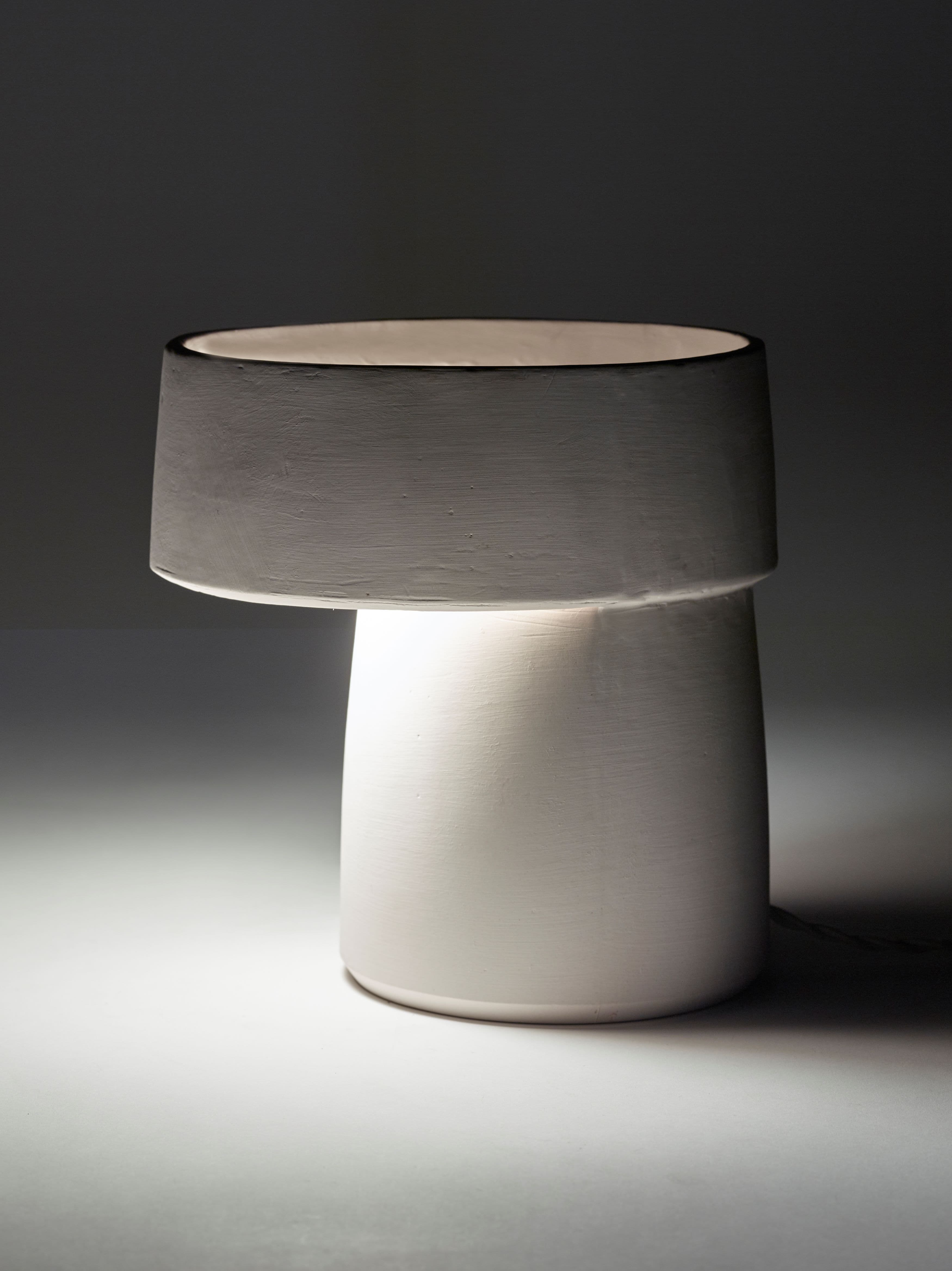 Romé Tischlampe Weiß