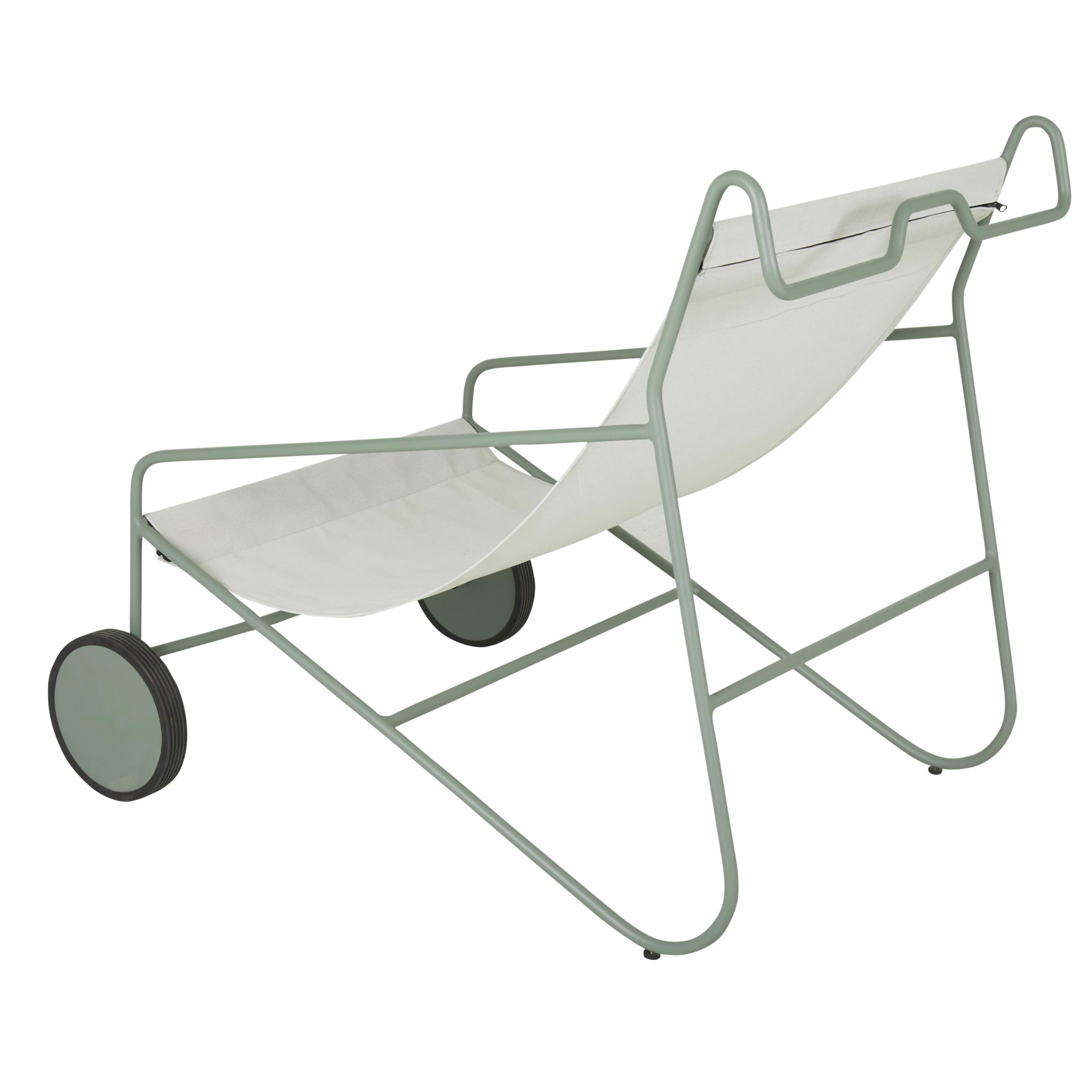 Poul Loungefåtölj Dusty Green