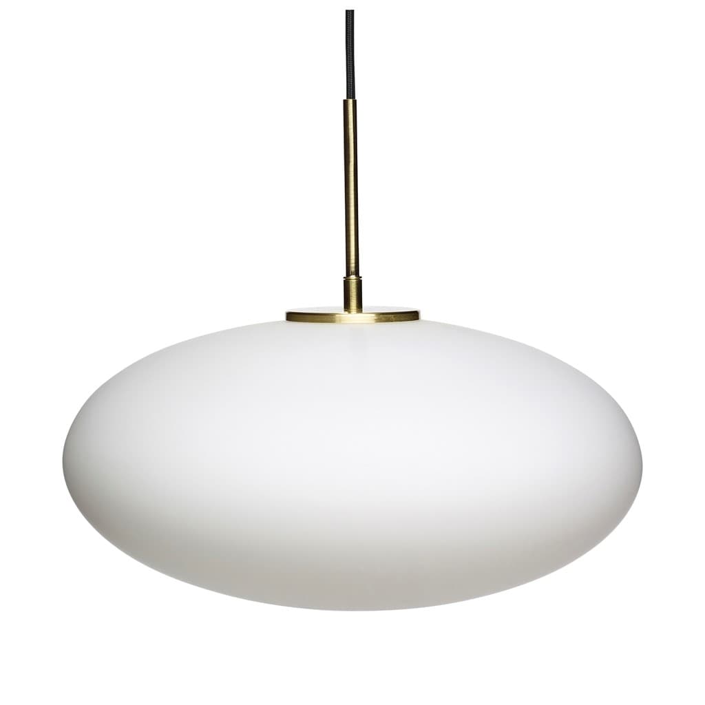 Muse Taklampe Weiß/Messing