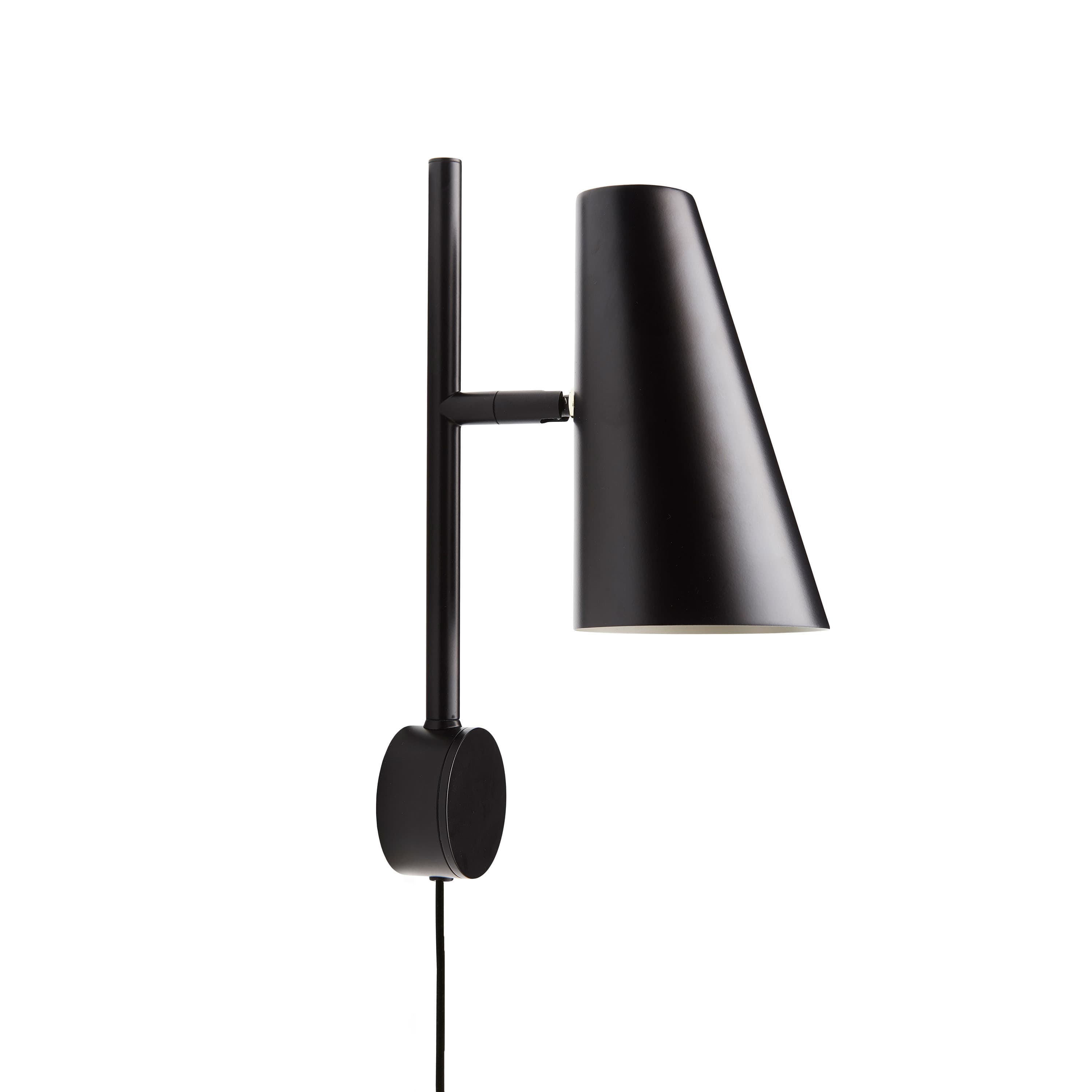 Cono Wandleuchte Schwarz 33 cm