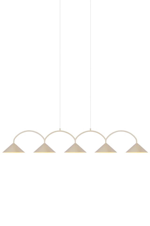Curve 5 Ceiling Lamp Beige