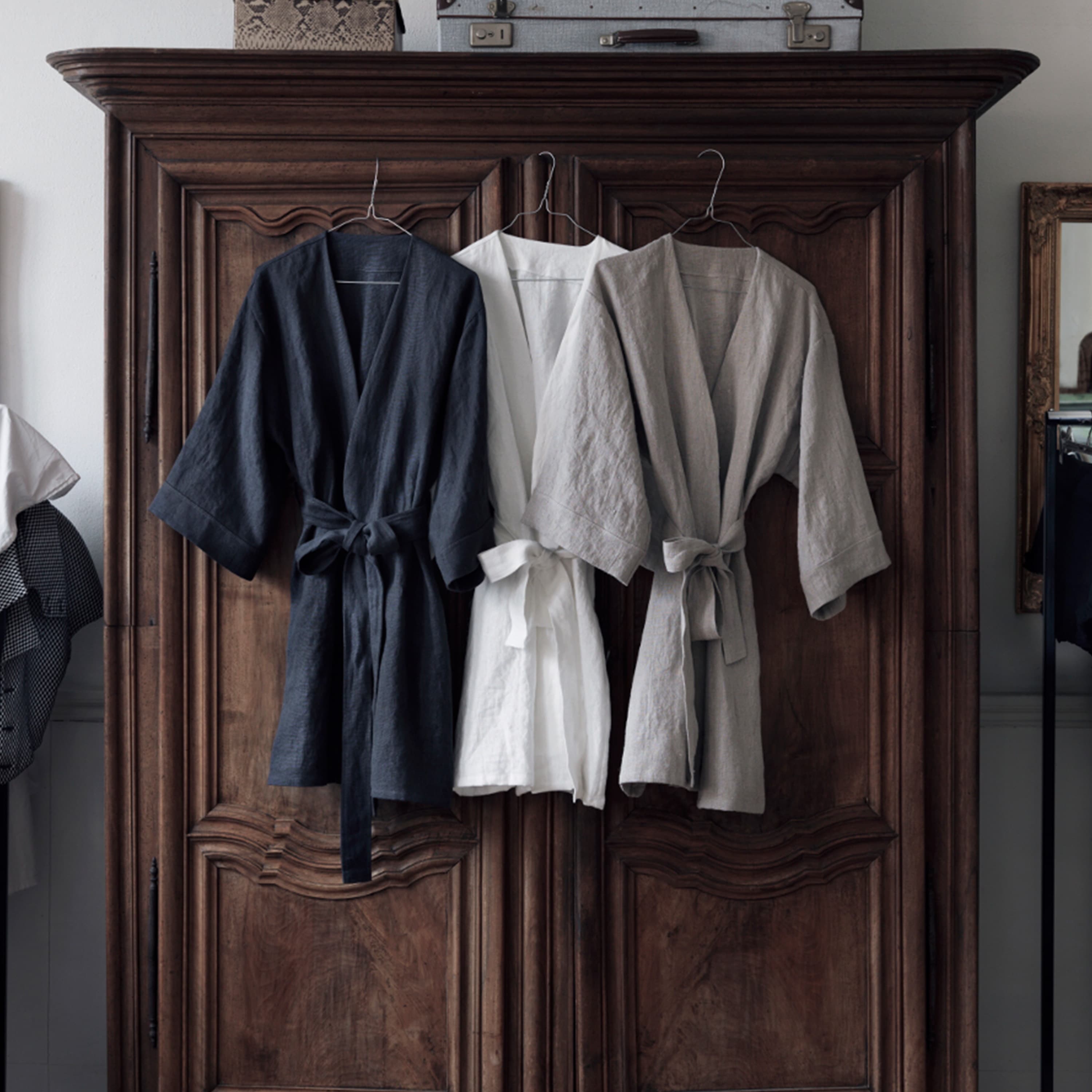 Kimono Long Grey XL