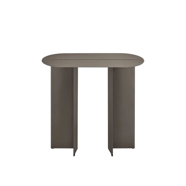 Oru Console Table Stainless Steel Matte 80x75