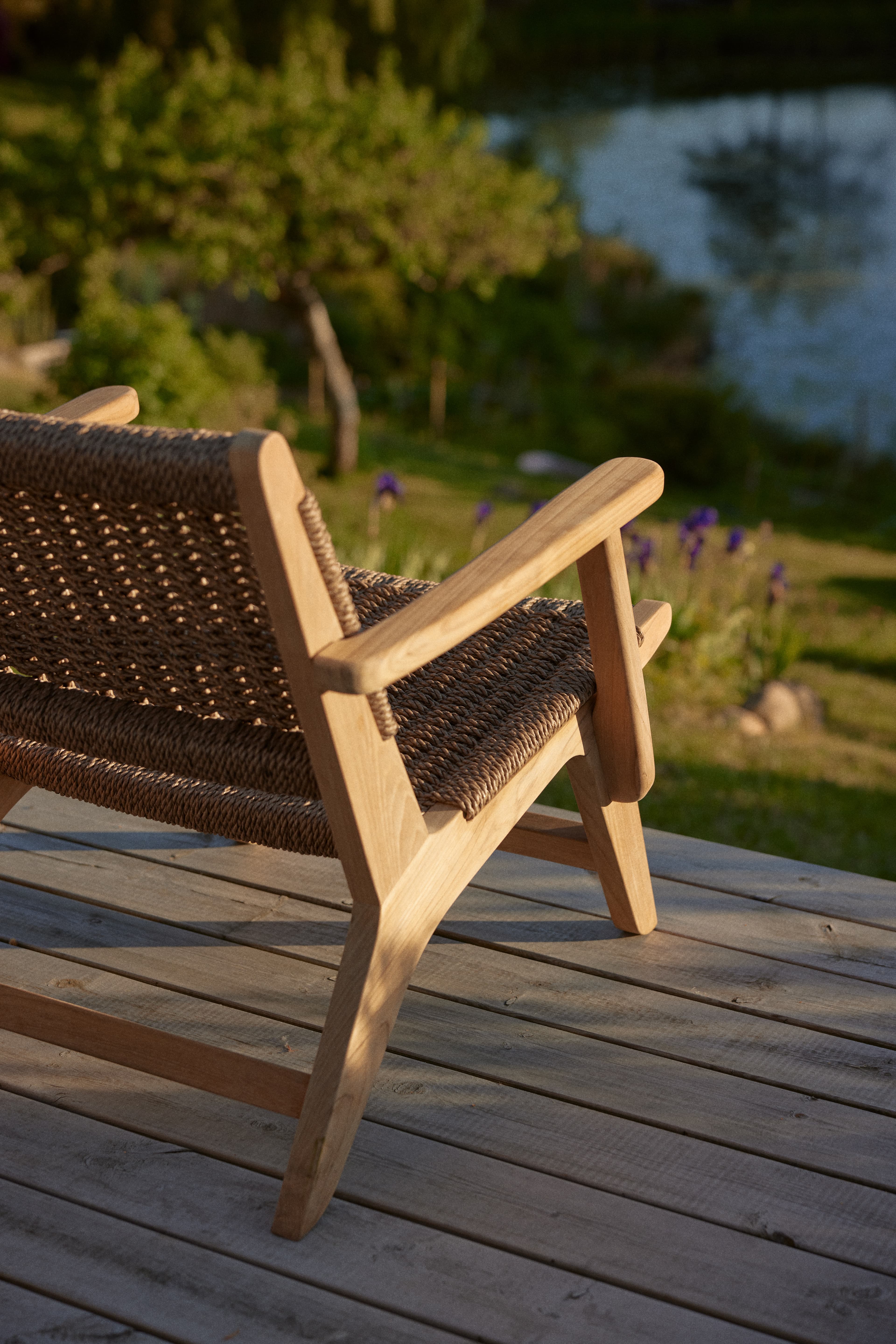 Eya Outdoor Loungestuhl Teak
