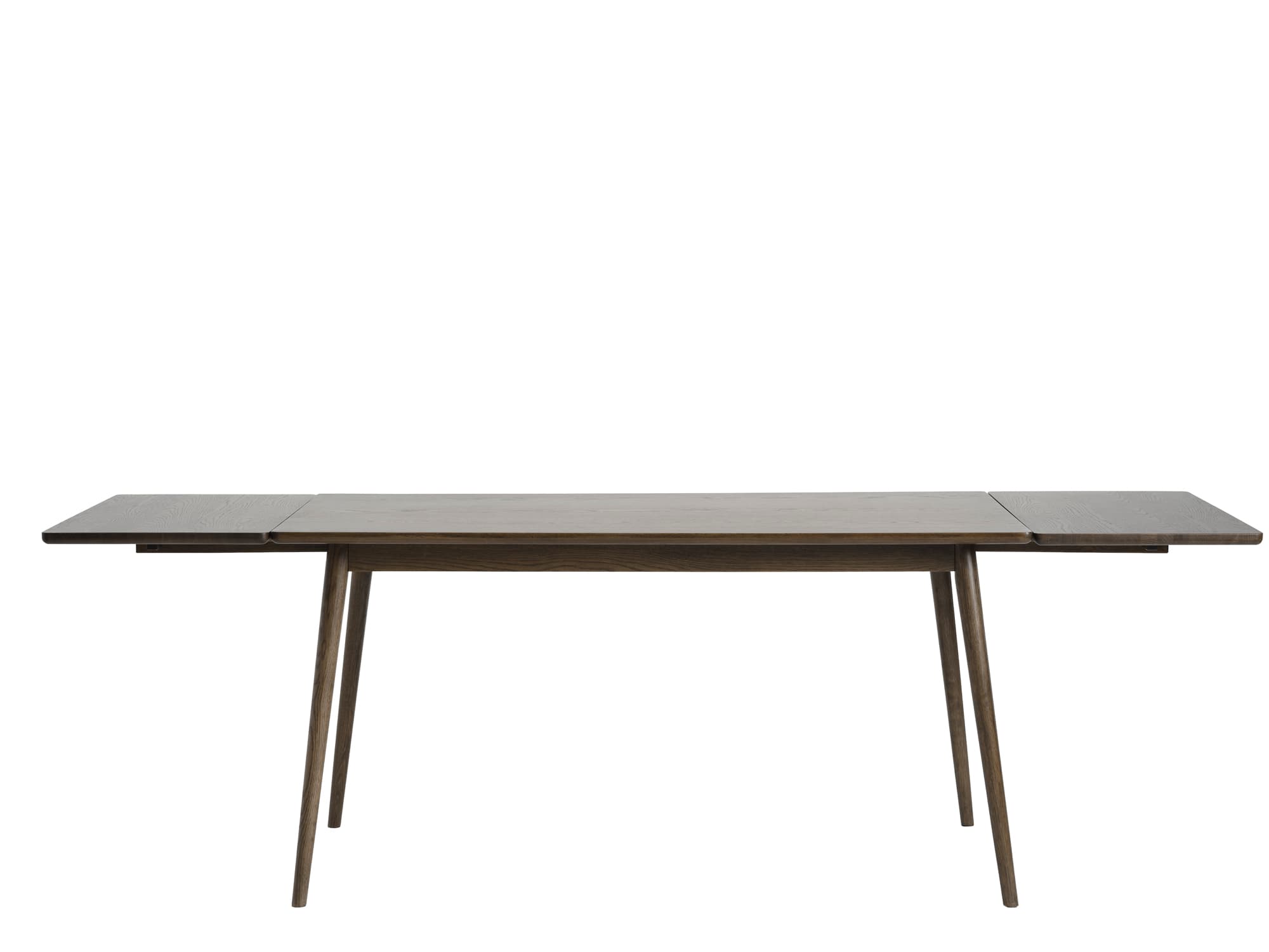 Sofia End extension leaf Smoked Oak 90x45