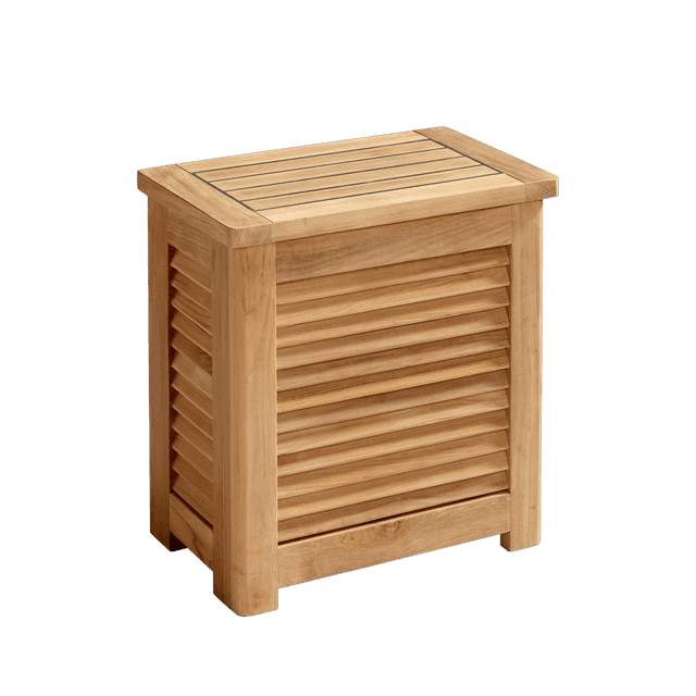 Classic Wäschekorb Teakholz 45cm