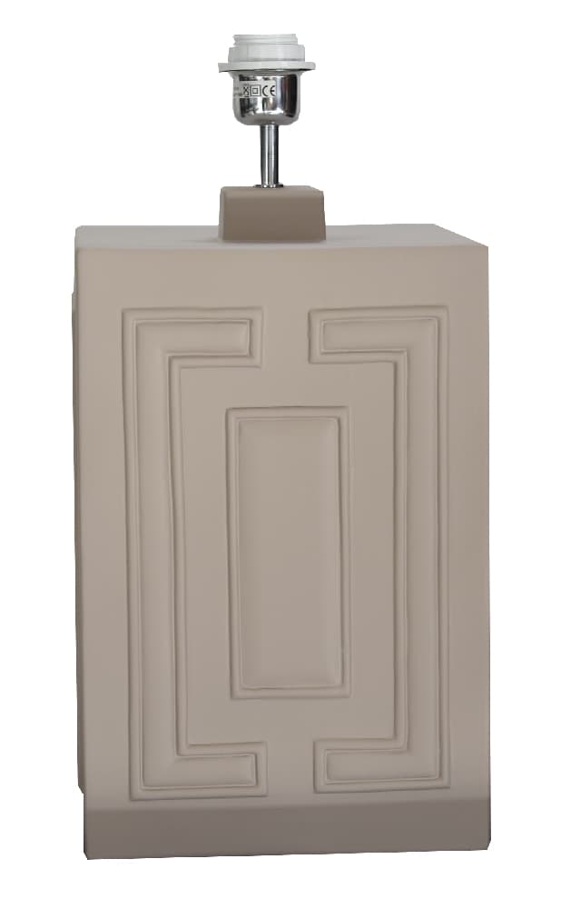 Stucco Lampenfuß Greige