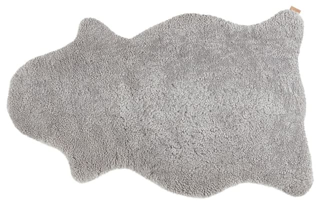 Ella Kurzhaariges Schaffell Granit 100x60