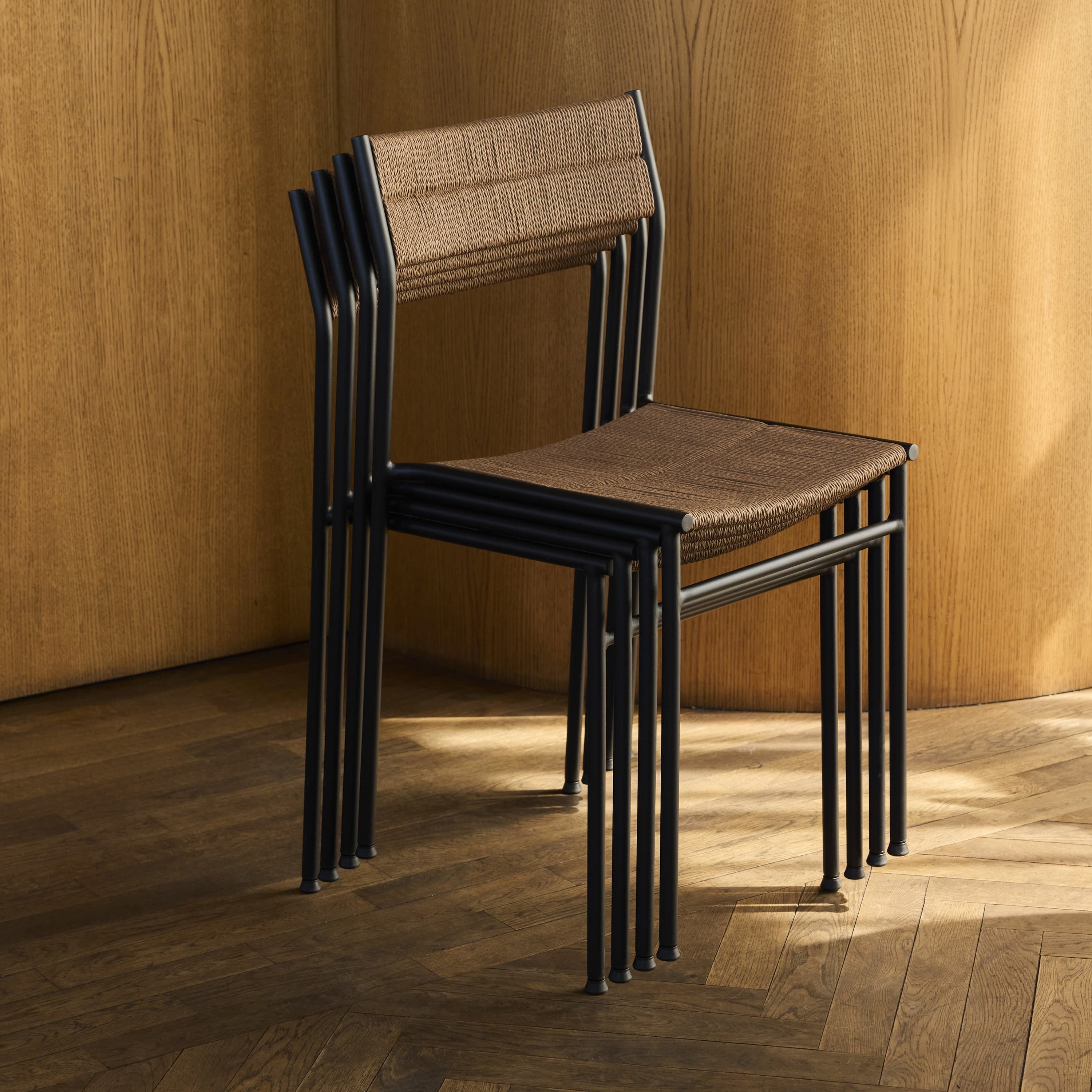 Vev Matstol Black/Brown