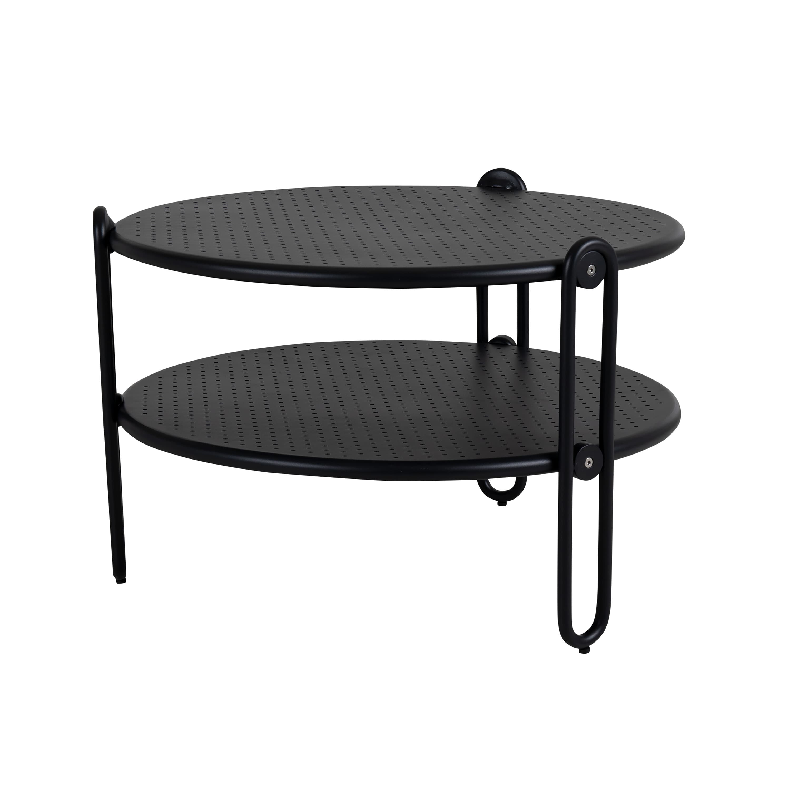Blixt Soffbord Svart 65x42