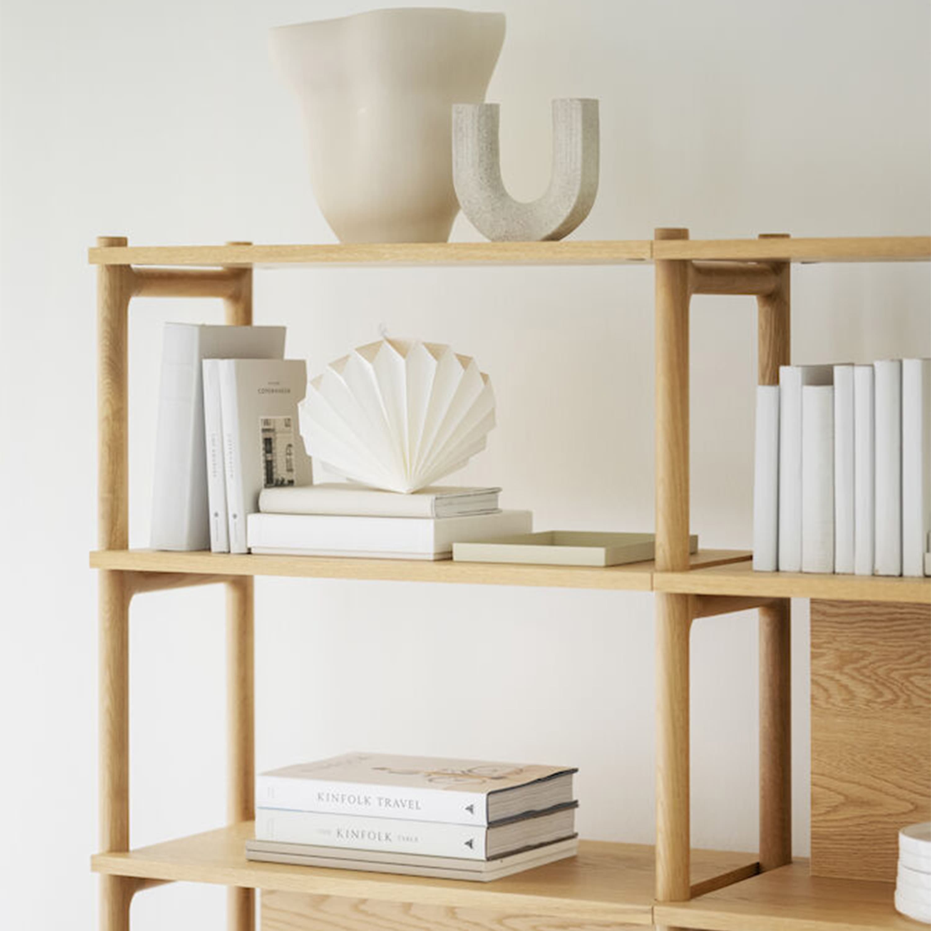 Holton Bookcase Oak 166cm