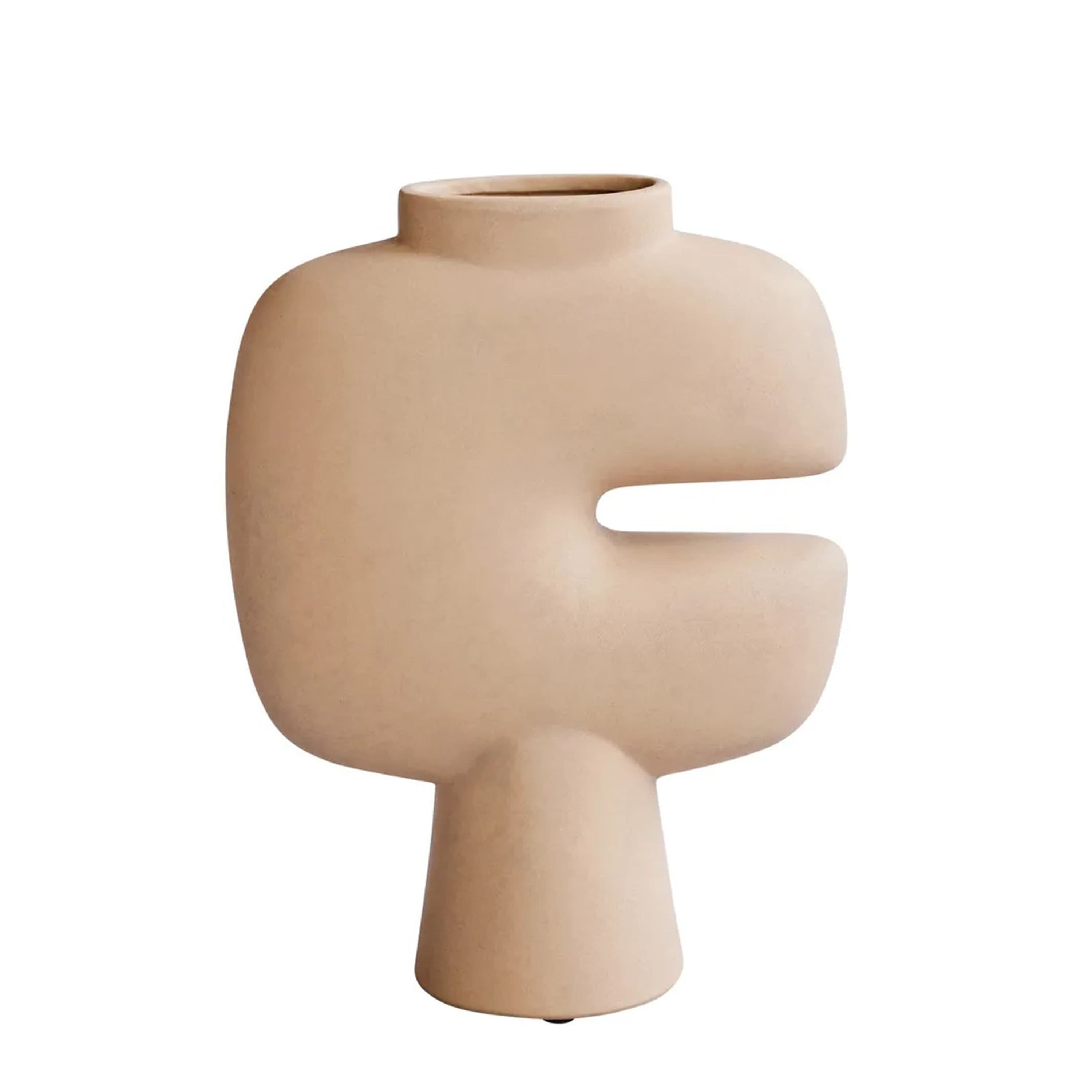 Tribal Vase Sand Medium