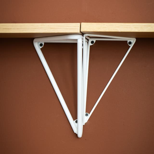 Pythagoras Bracket Porcelain White XLarge
