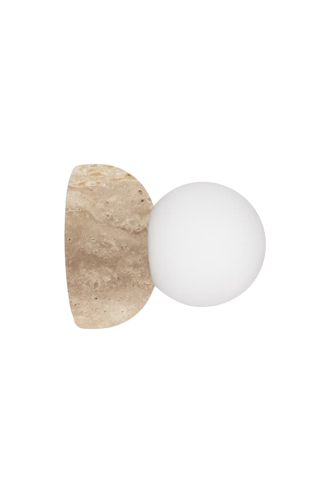 Torrano Wall Lamp Beige/White