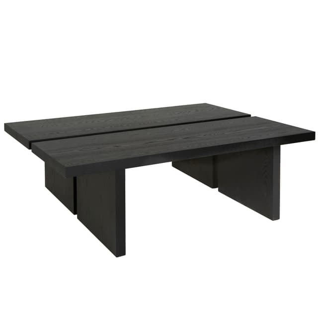Laura Couchtisch Schwarz 120cm
